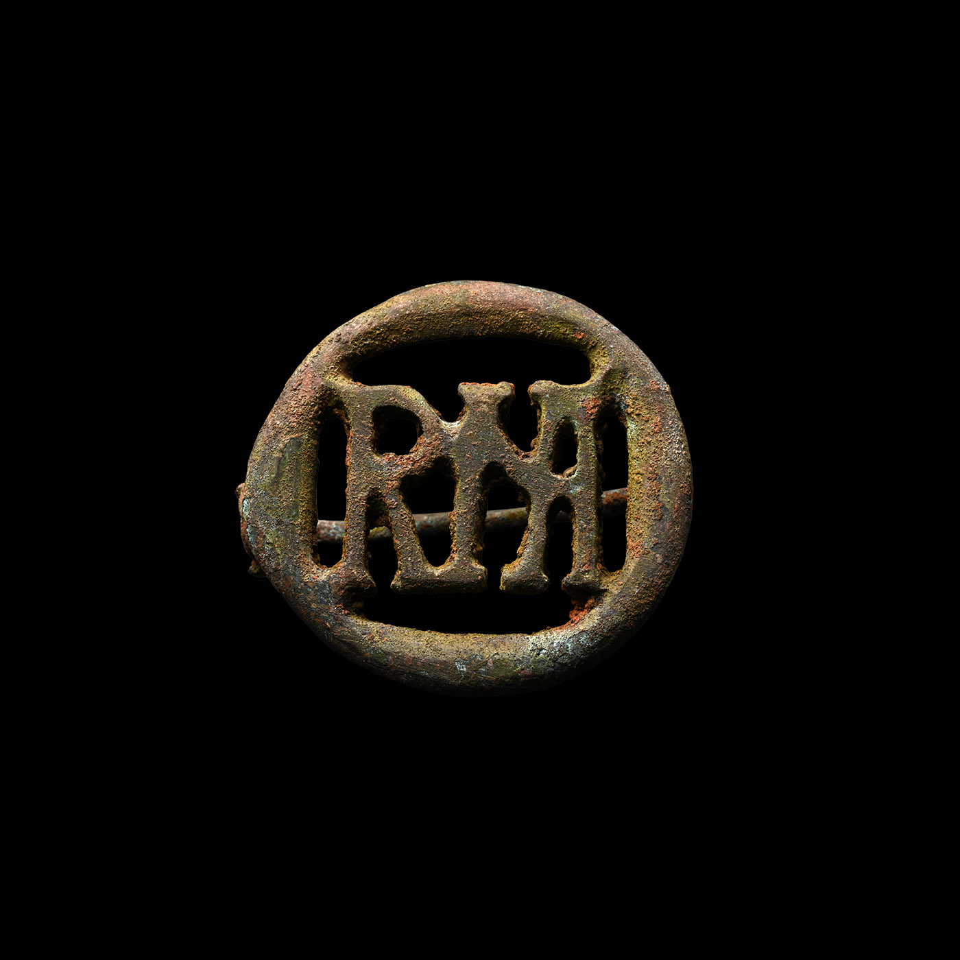 Roman ROMA Plate Brooch