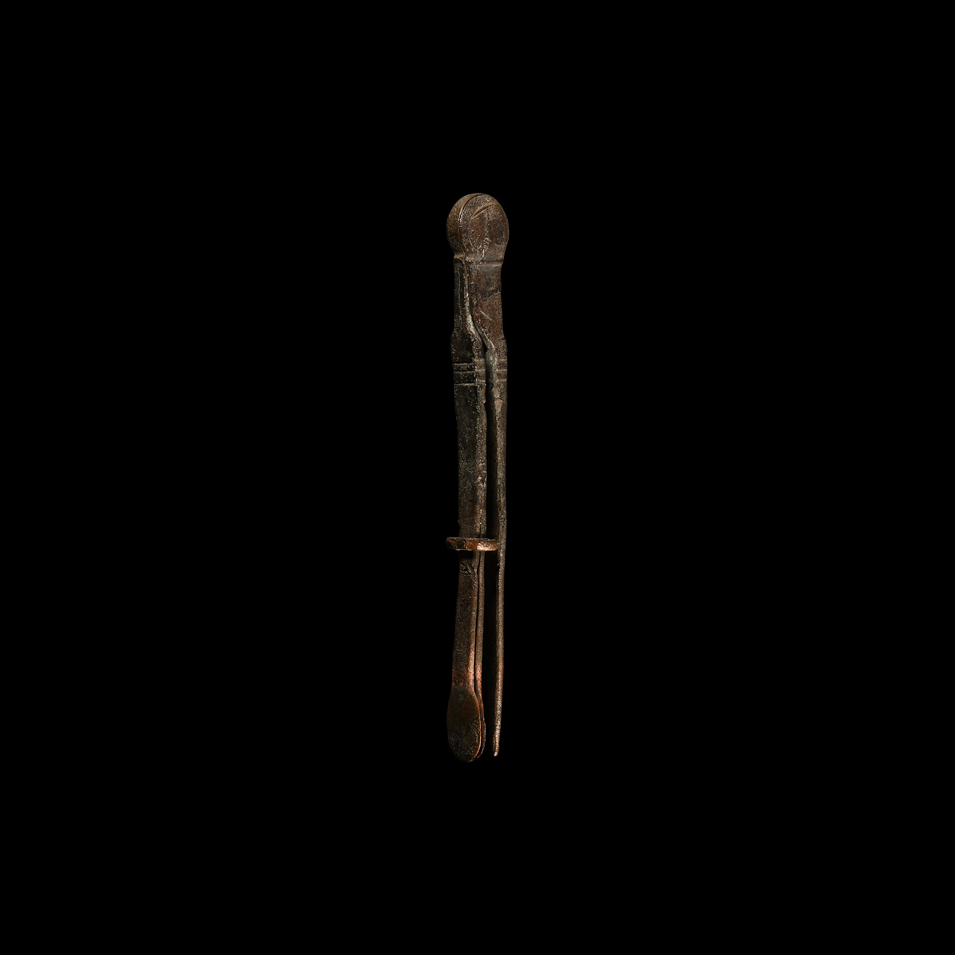 Roman Military Compass and Tweezers Multi-Tool