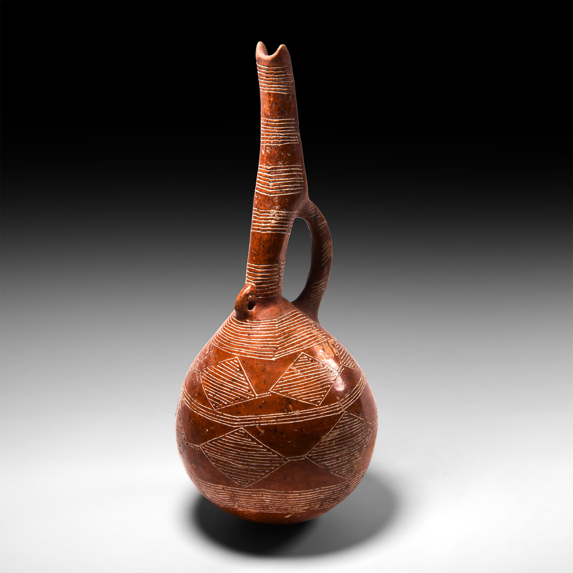 Early Cypriot Red Burnished Ware Jug