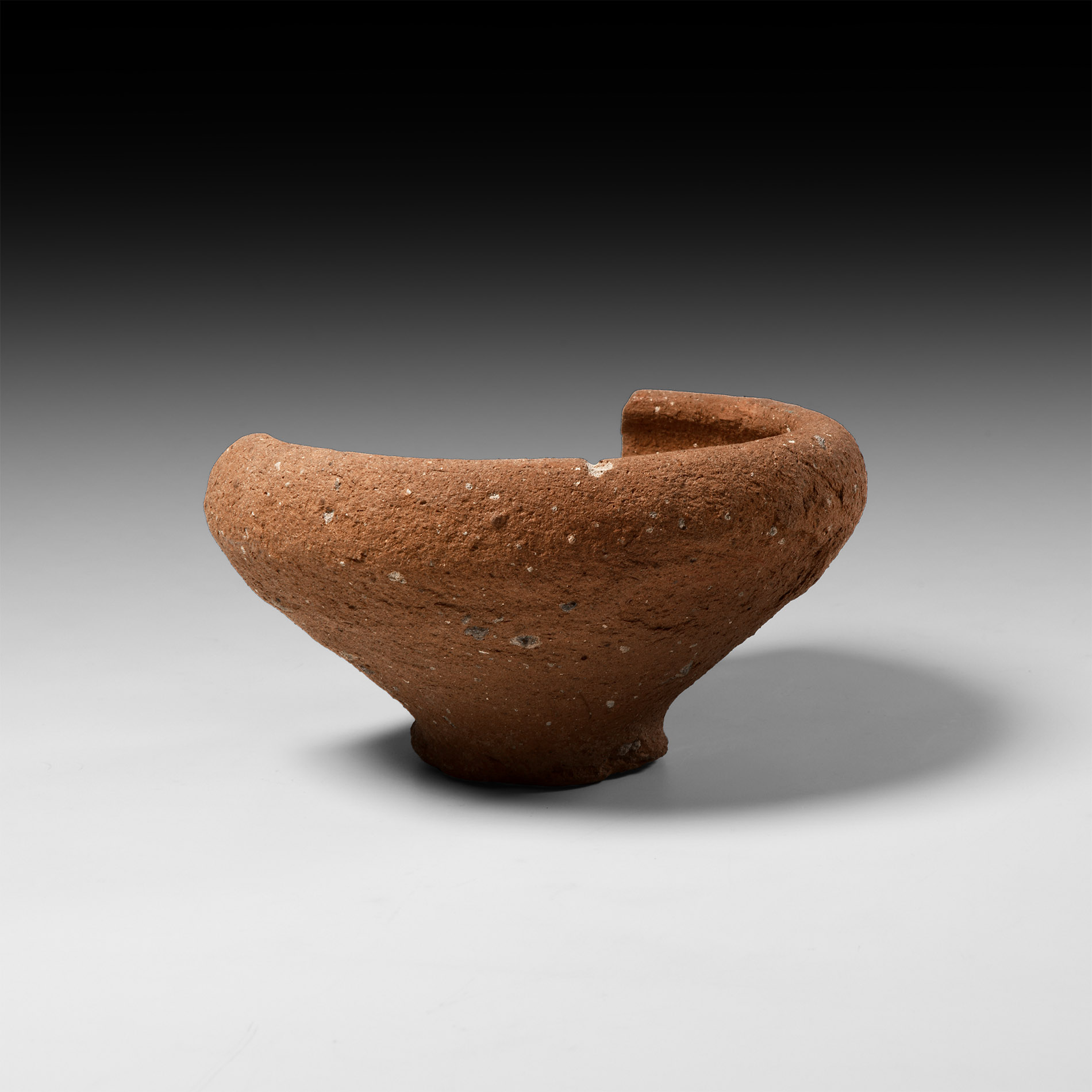 Egyptian Khufu Pyramid Mastabas Offering Pot