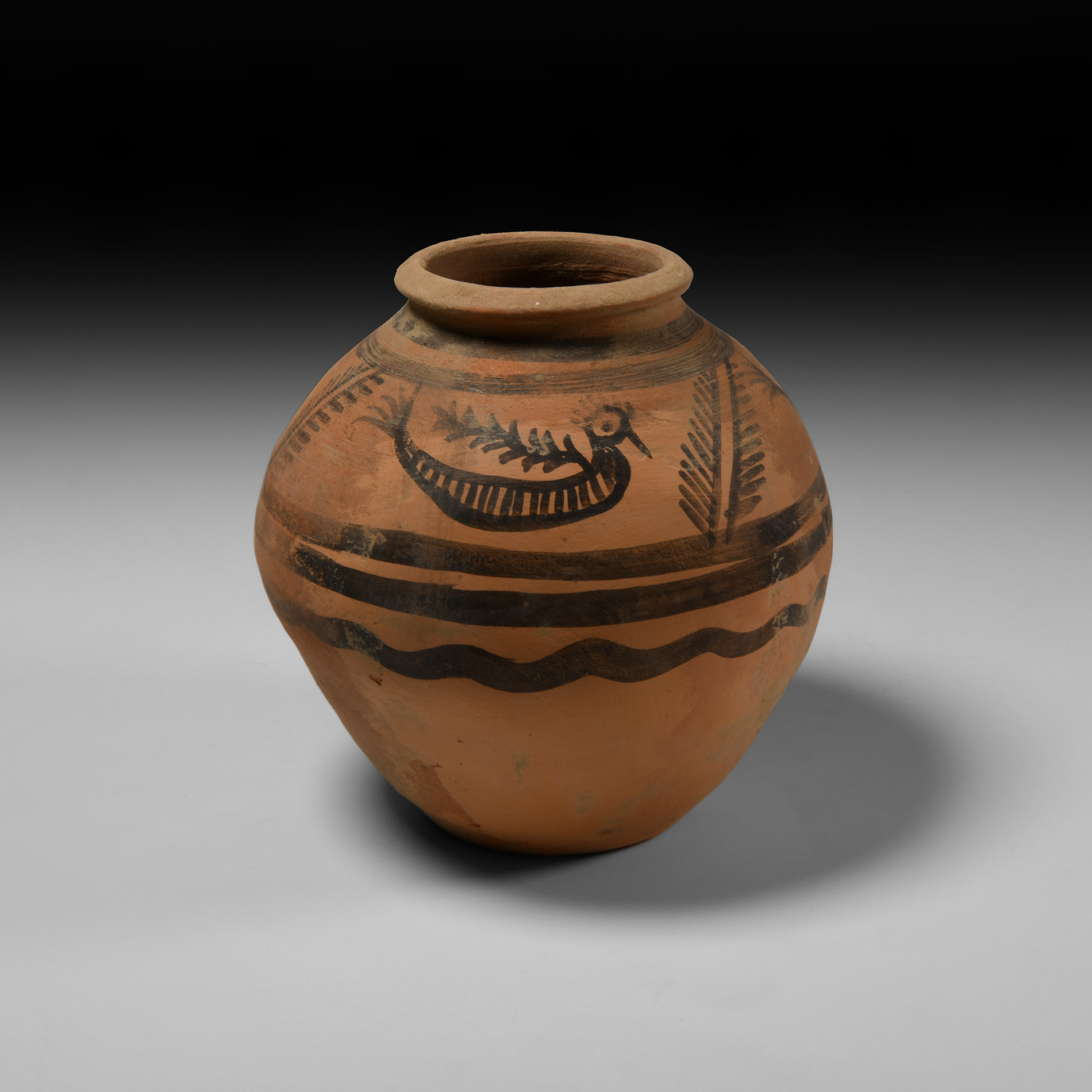 Western Asiatic Vessel with Birds