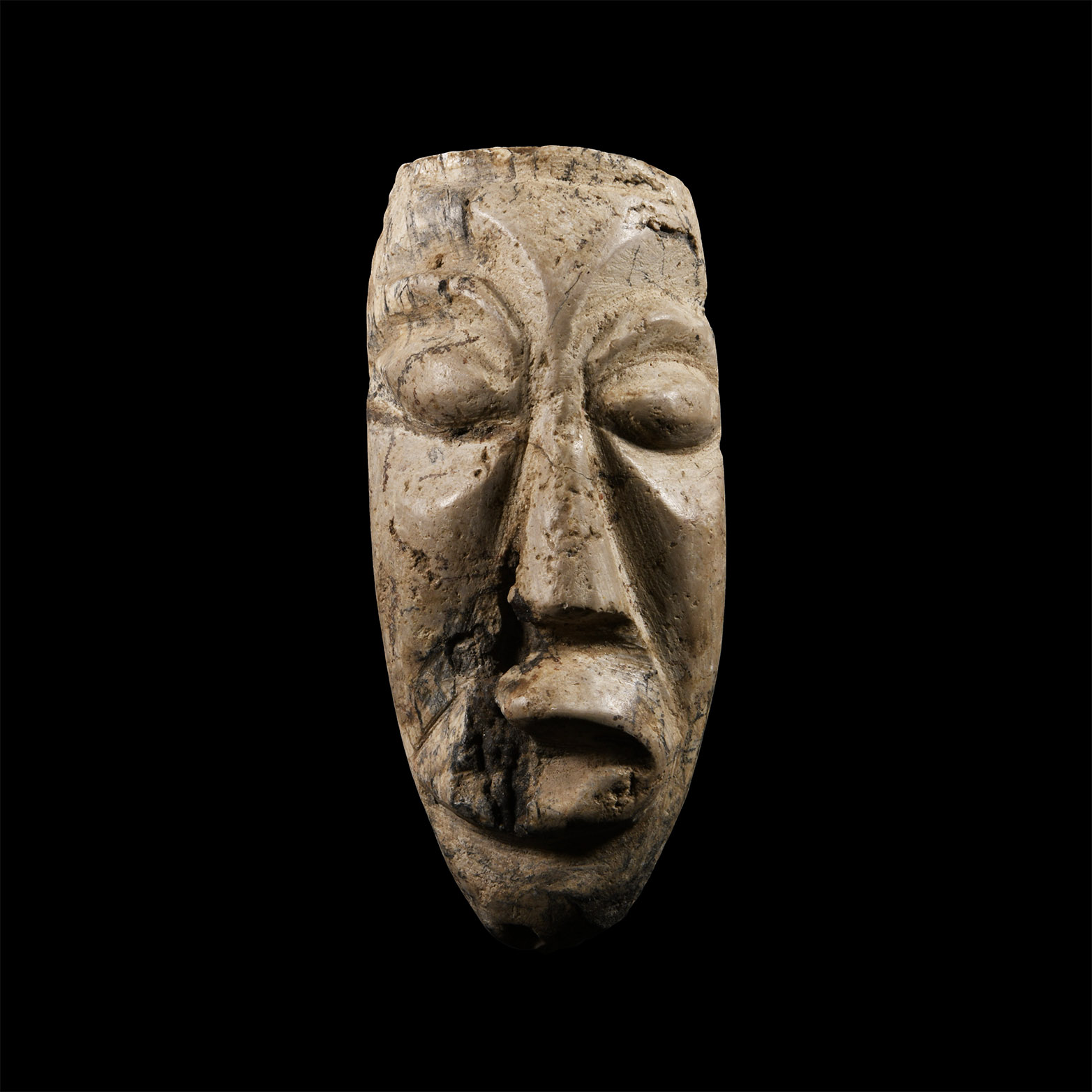 Natural History - Mastodon Tusk Carving