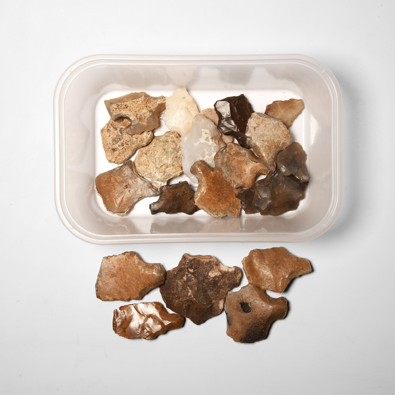 Stone Age Aterian Tanged Arrowheads