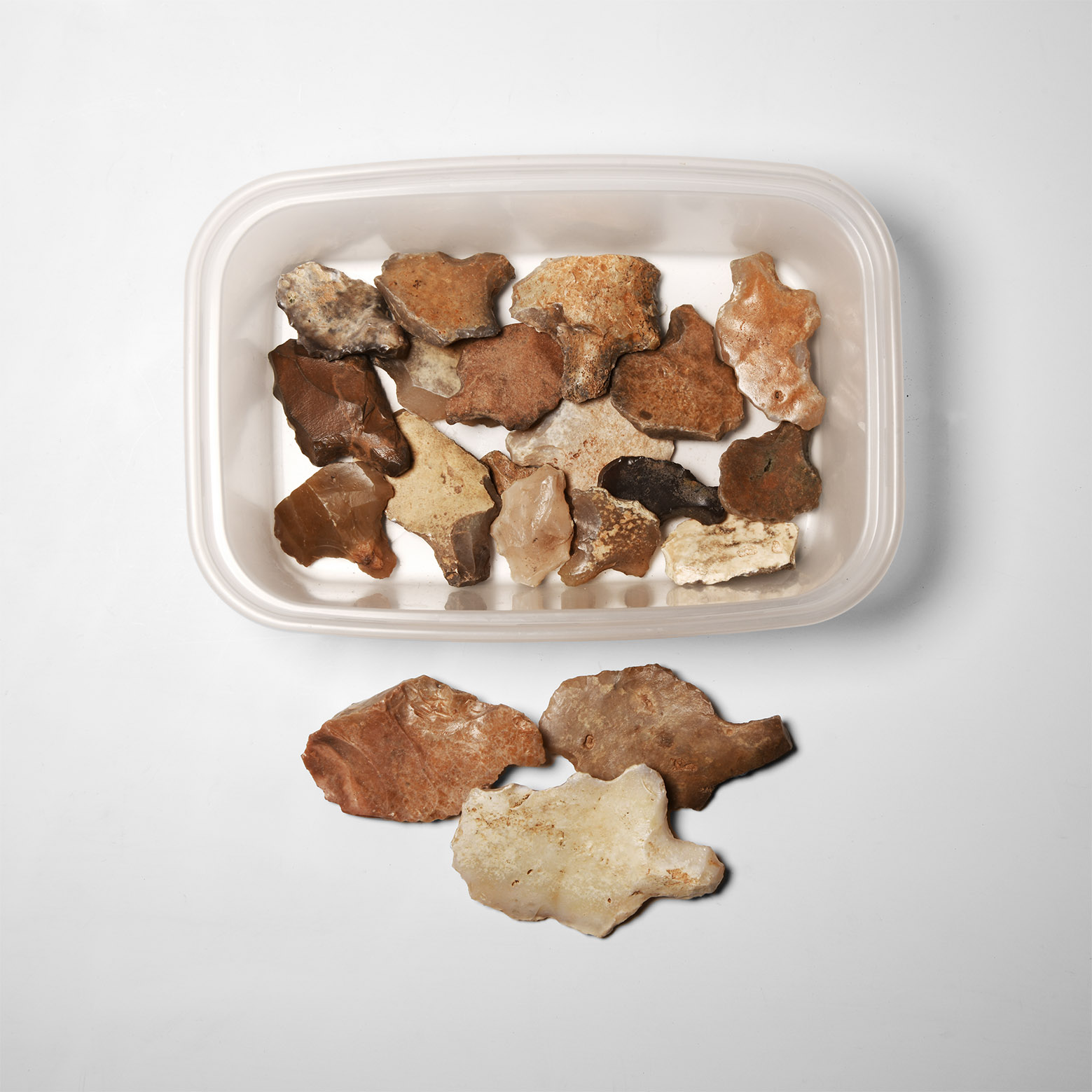 Stone Age Aterian Tanged Arrowheads