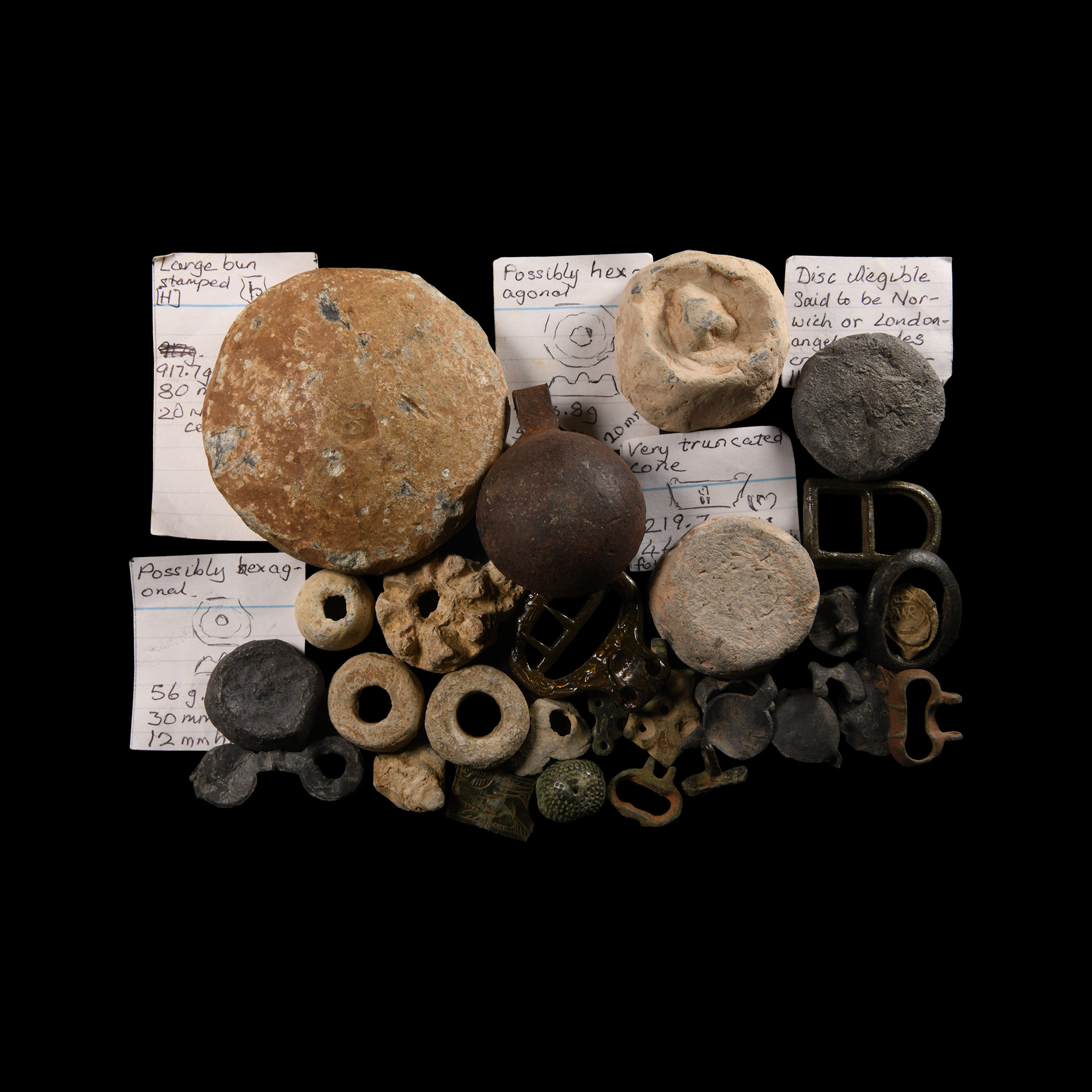 Roman to Civil War Artefact Group