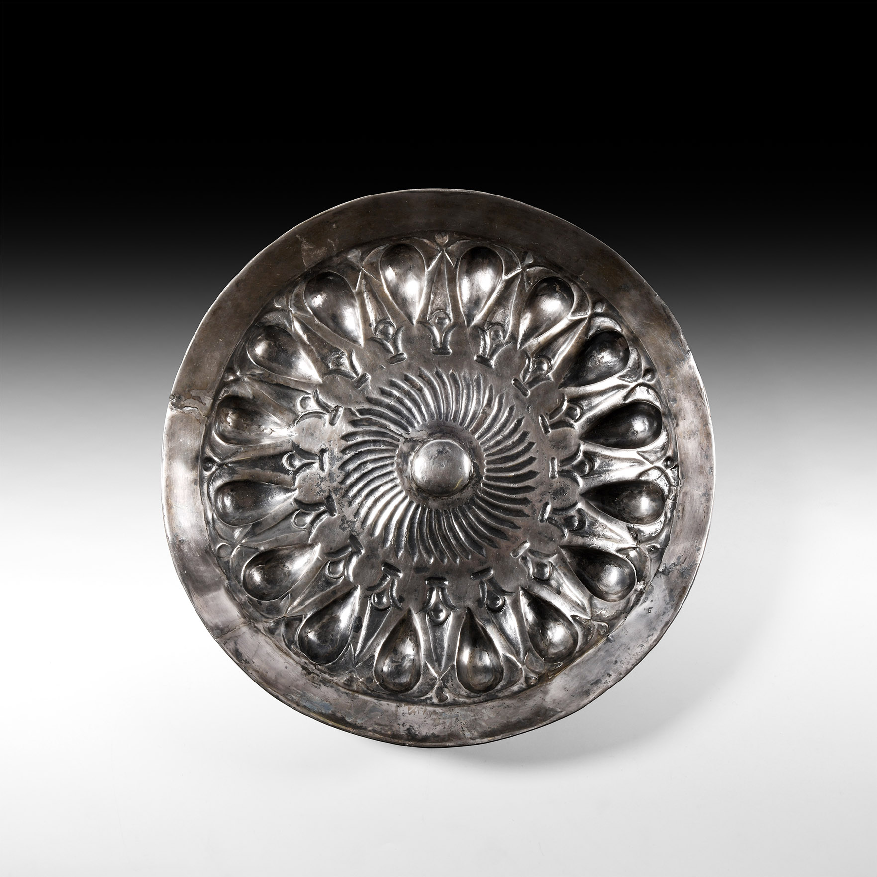 Pre-Achaemenid Silver Phiale Mesomphalos