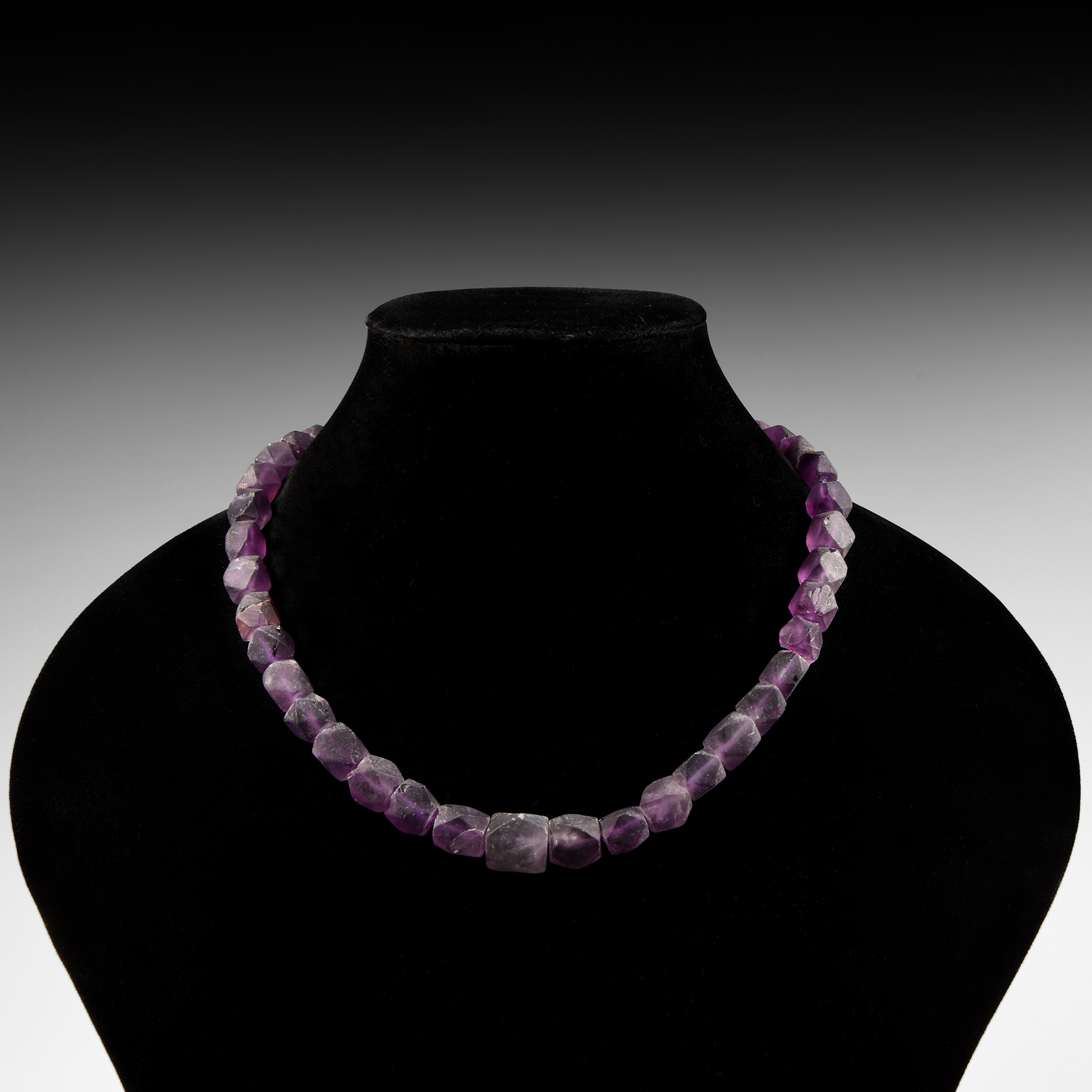 Amethyst Bead Necklace