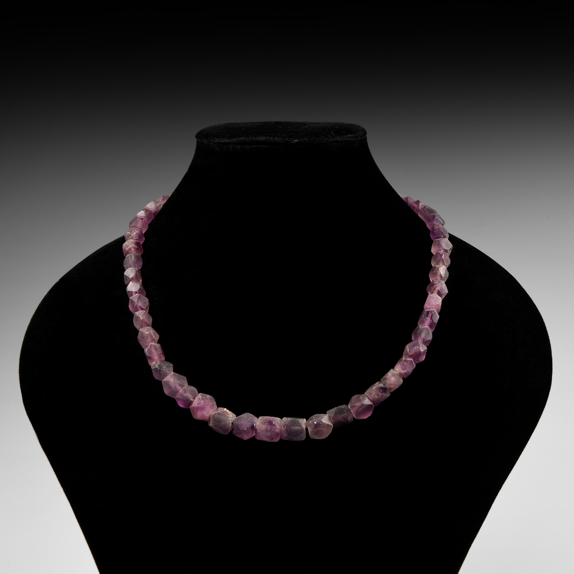 Amethyst Bead Necklace