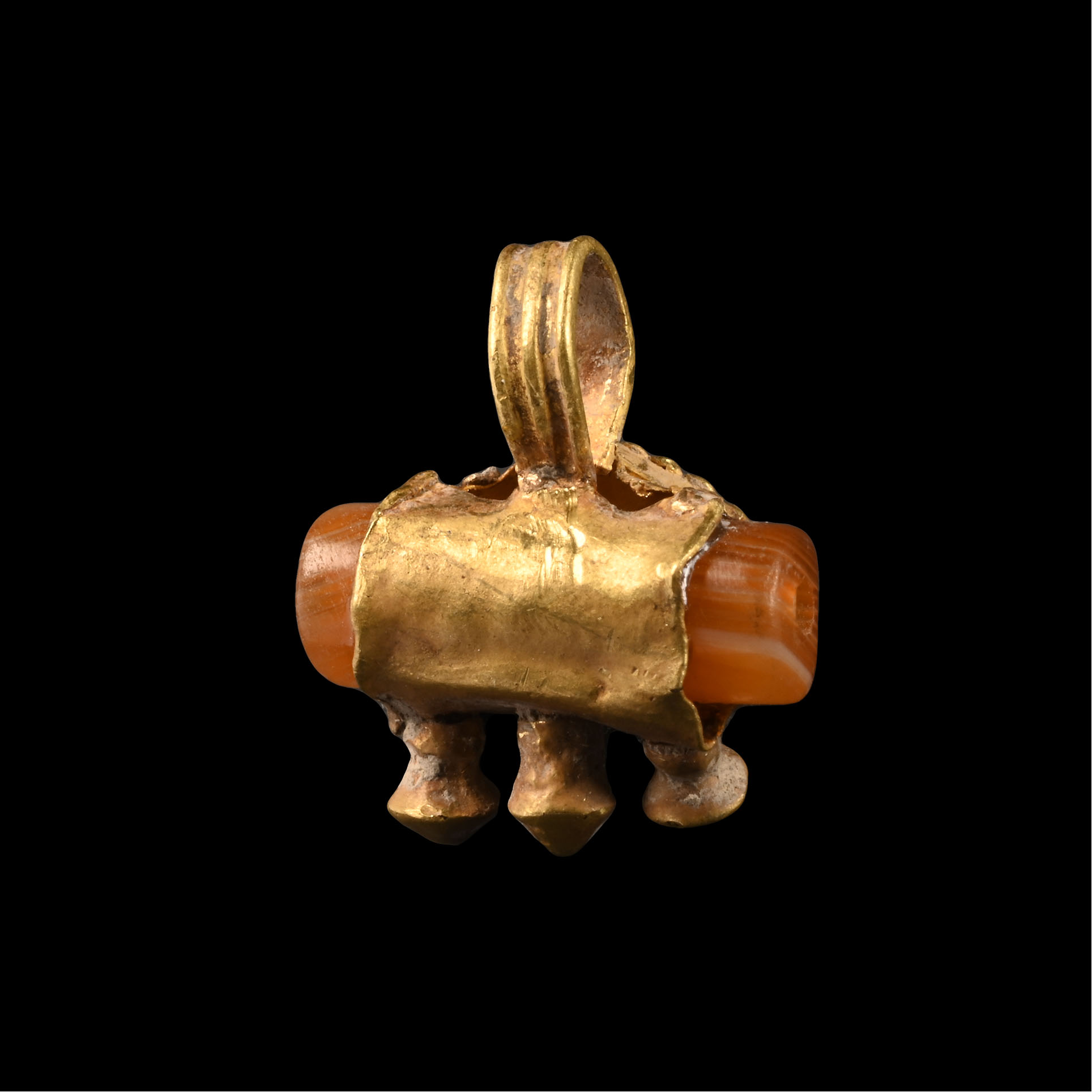 Western Asiatic Gold Pendant