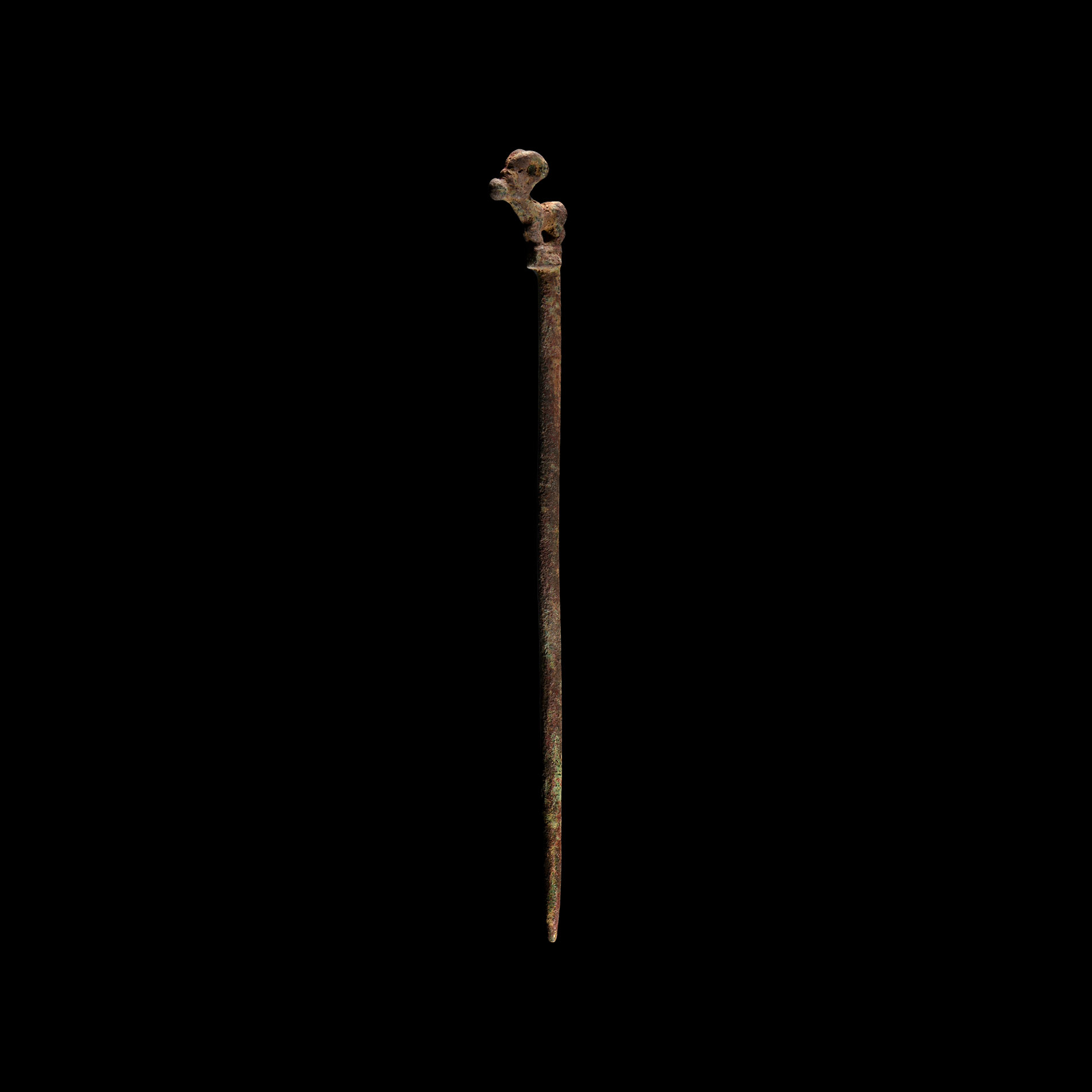 Luristan Pin with Mouflon Terminal