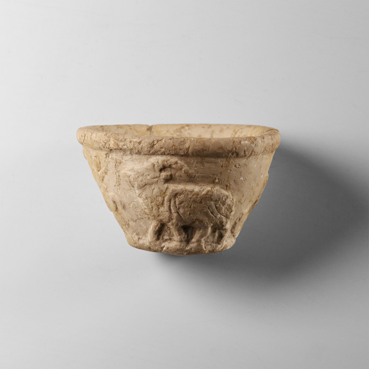 Sumerian Cup with Animal Frieze