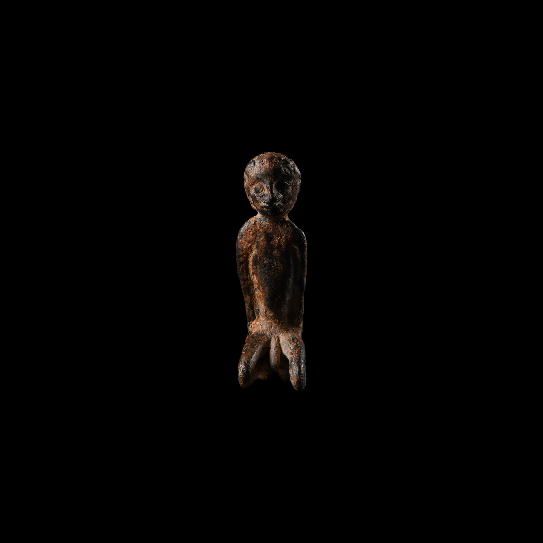 Roman Statuette of a Bound Barbarian Captive