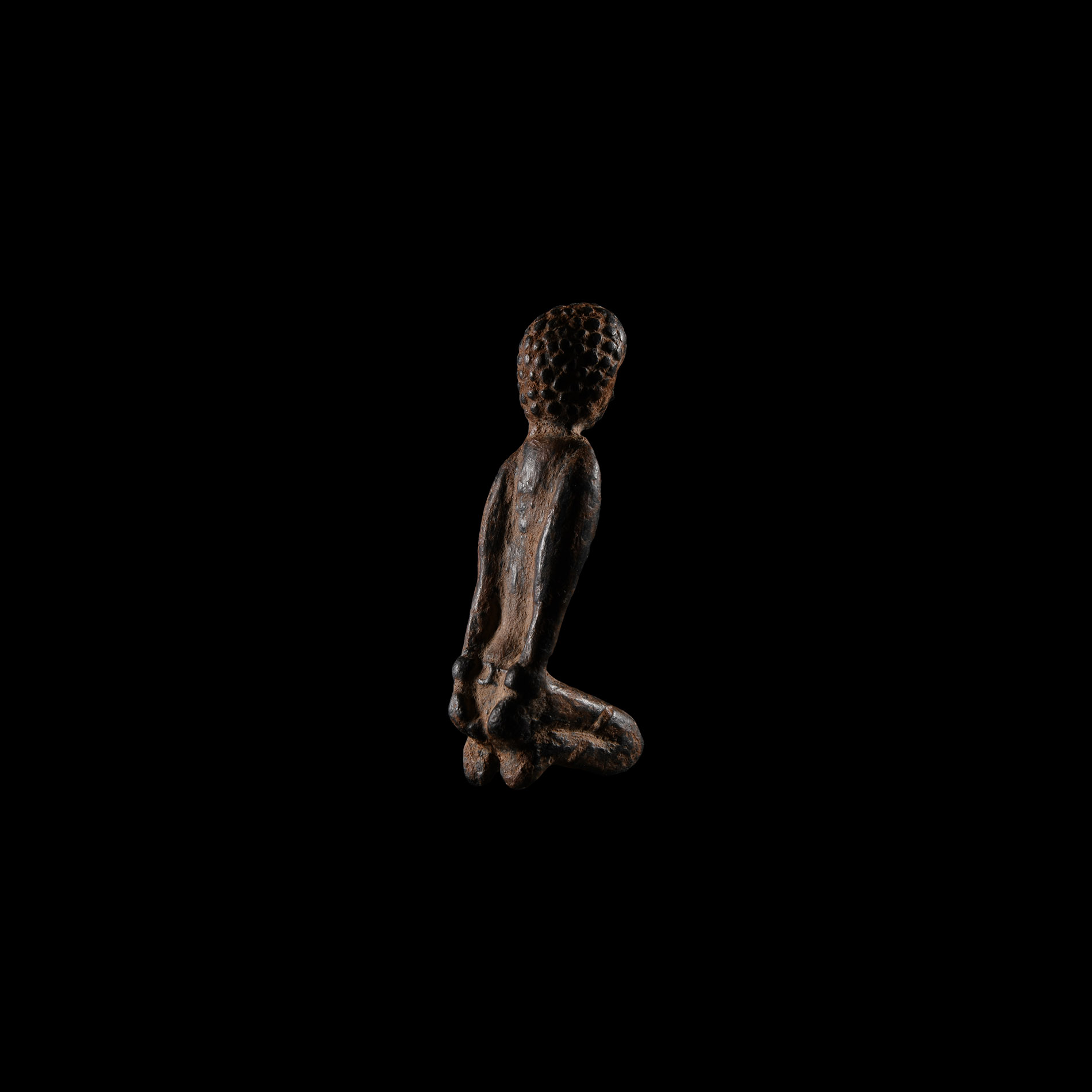 Roman Statuette of a Bound Barbarian Captive