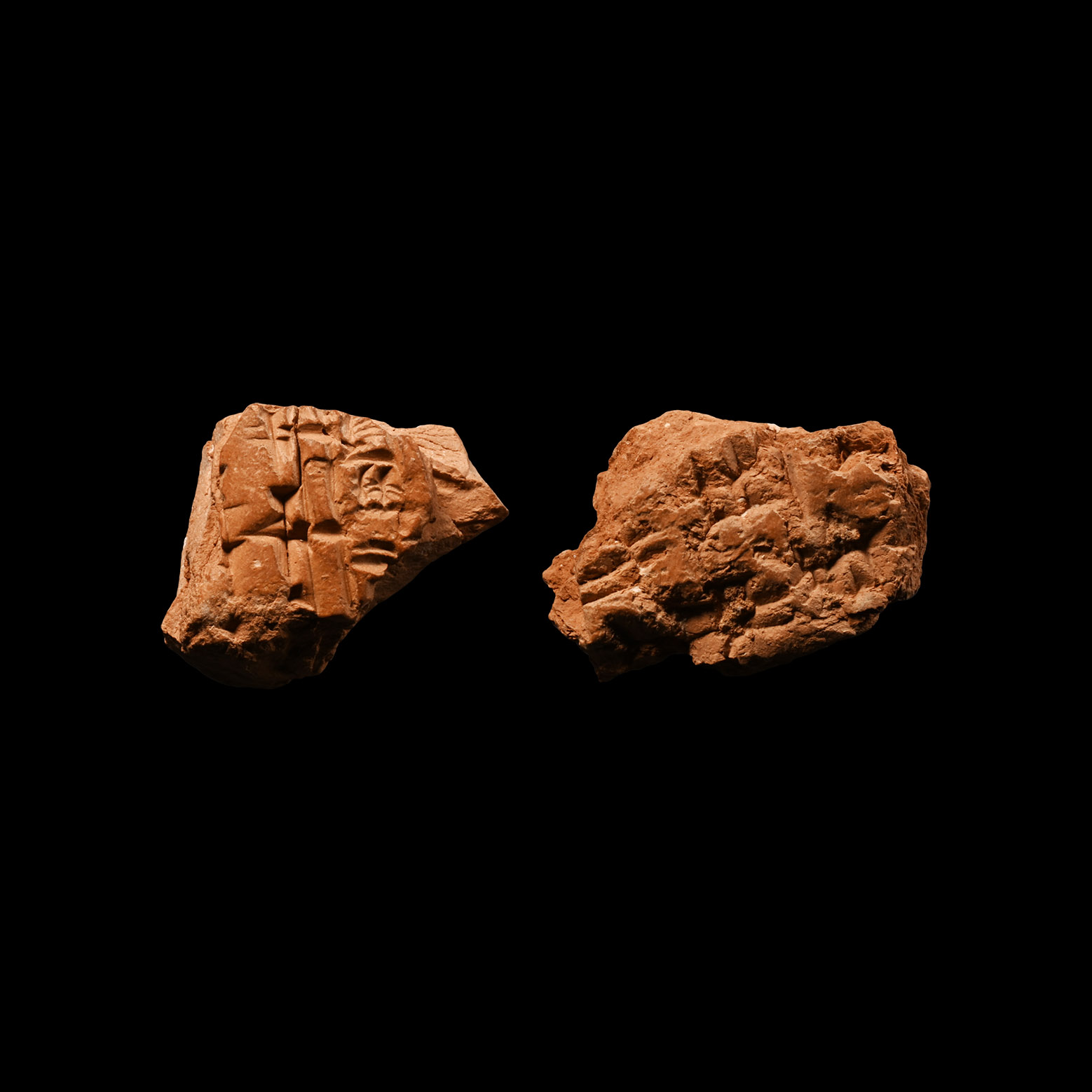 Ur III Cuneiform Tablet Fragment Group Including an Expense for a Sacrifice