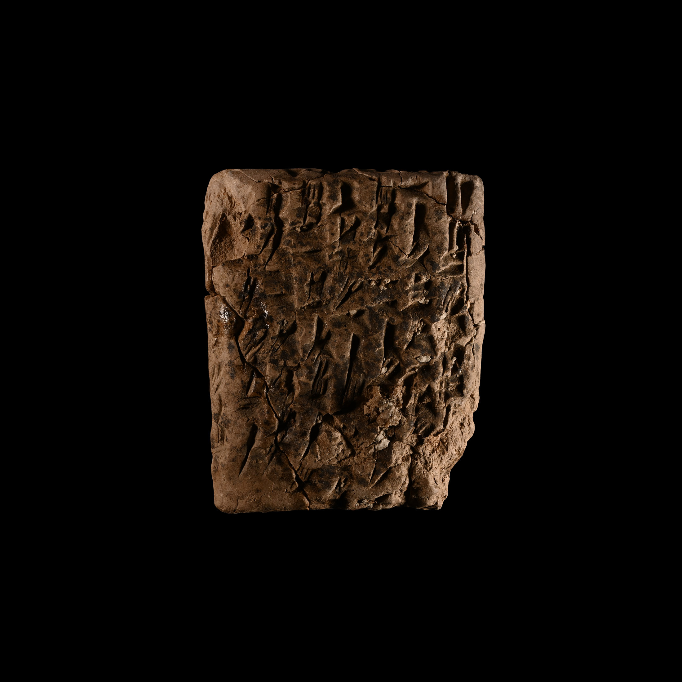 Neo-Babylonian Cuneiform Administrative Tablet from the Reign of Artaxerxes I, Achaemenid King of Persia