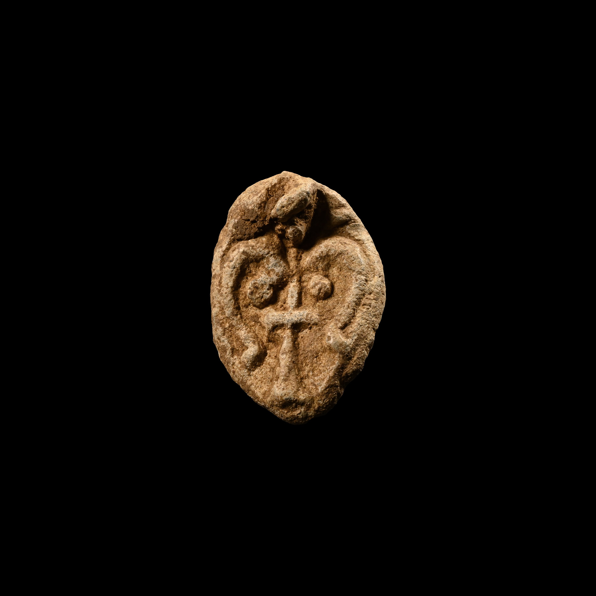 Medieval Lead Seal Matrix