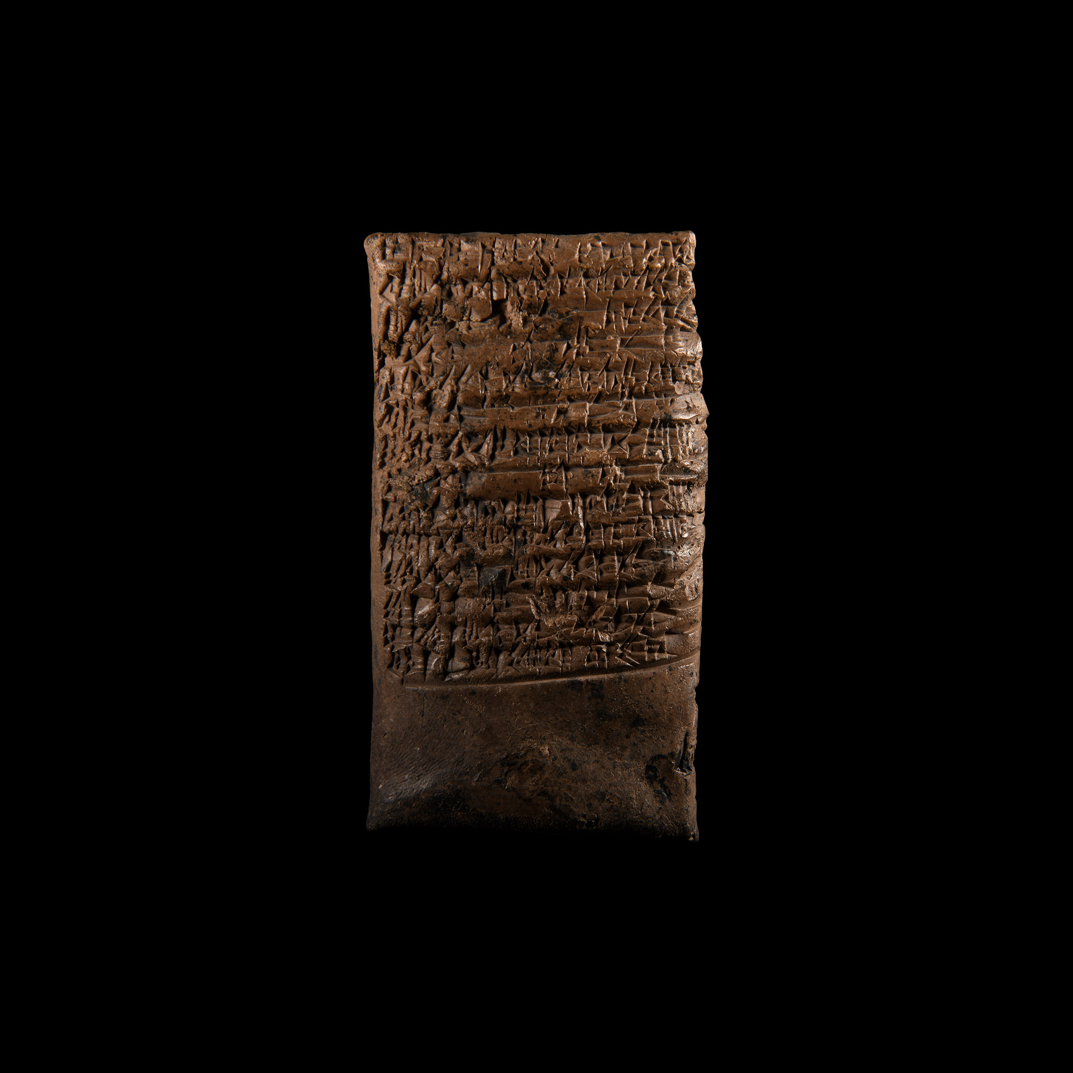 Old Babylonian Cuneiform Letter from King Illuni to Inzuršakšu King of Niqqum About Being Attacked by the Elamites