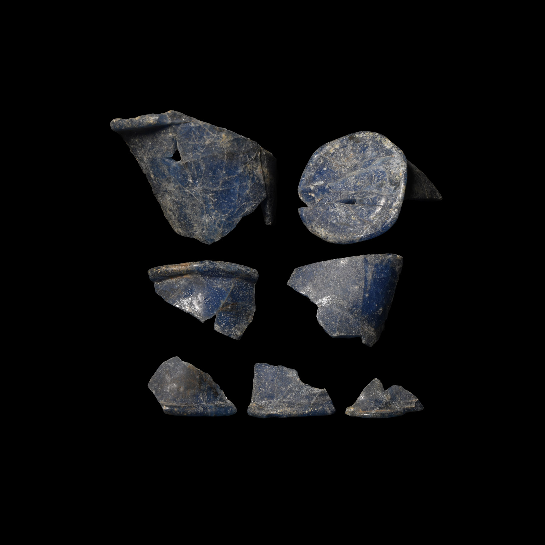 Egyptian Offering Cup Fragment Group