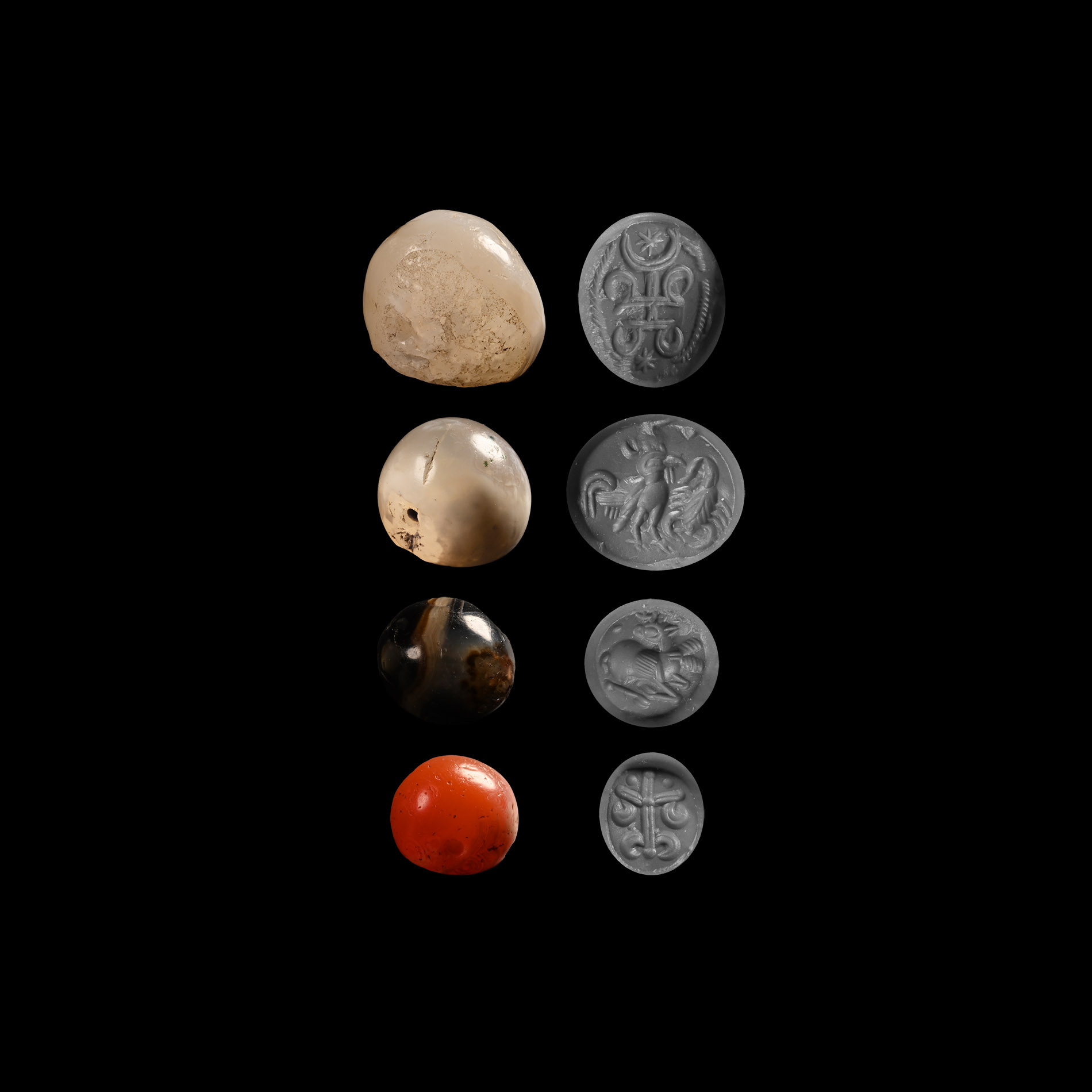Sassanian Stamp Seal Collection