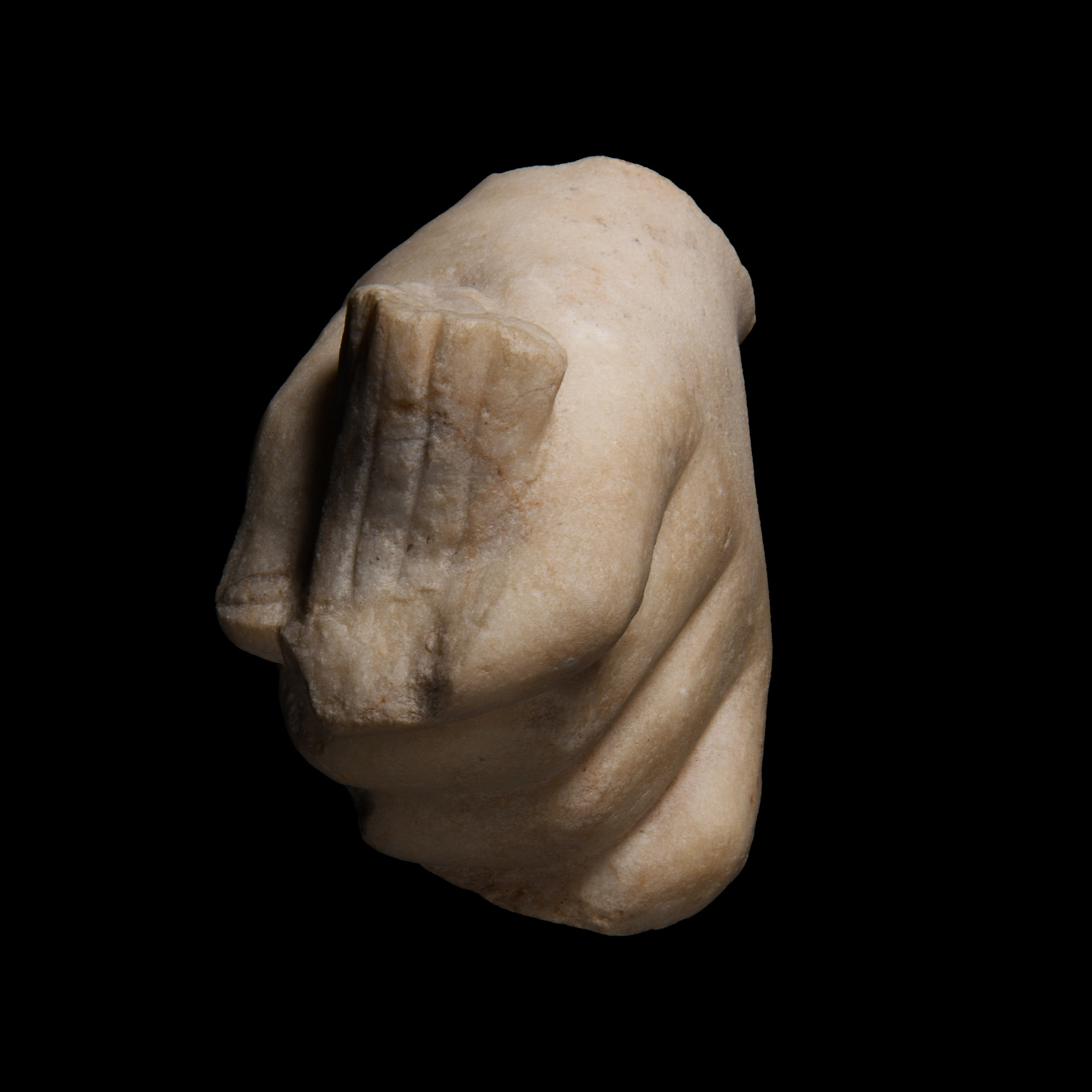 Roman Marble Hand Holding Rope