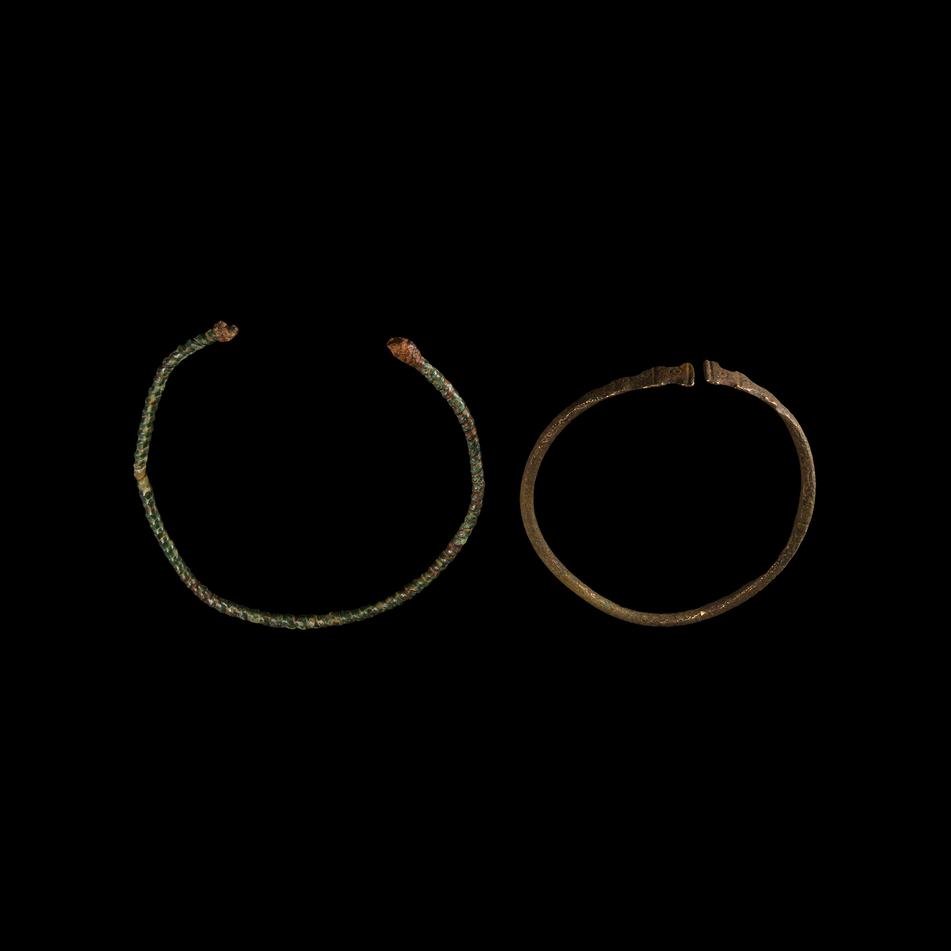 Bronze Age Decorated Bracelet Group