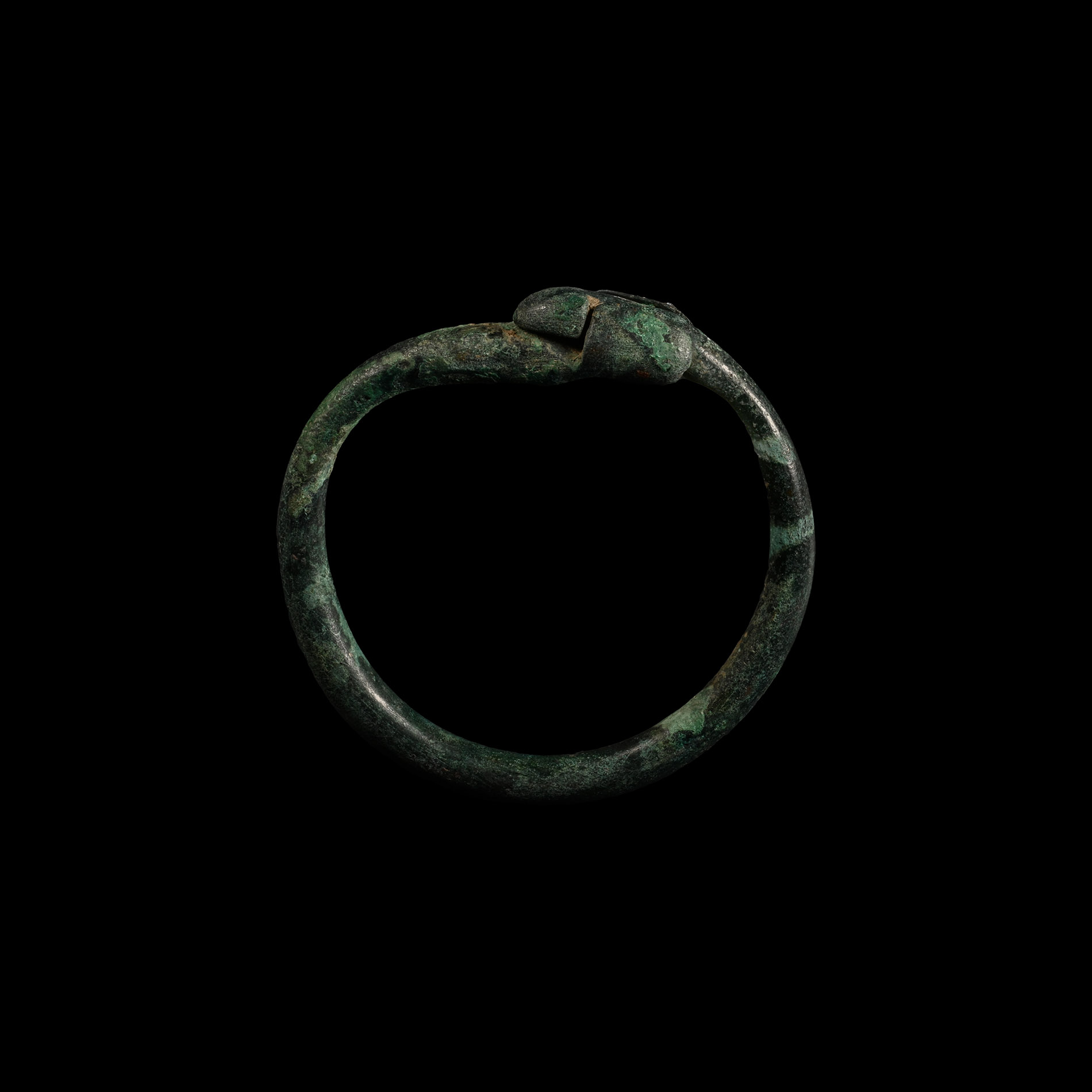Bronze Age Closed Serpent Bracelet