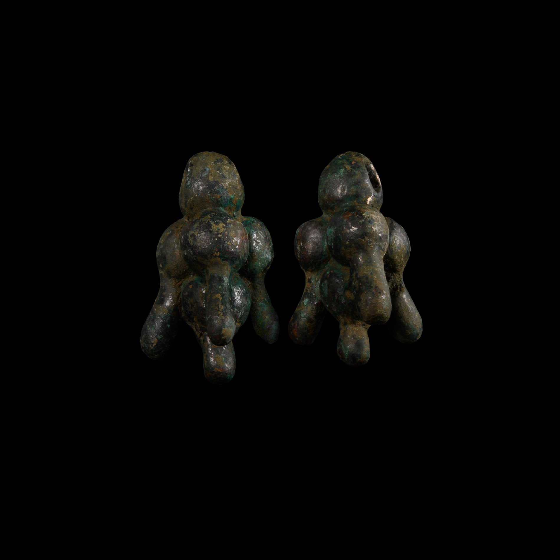 Western Asiatic Pendant Pair