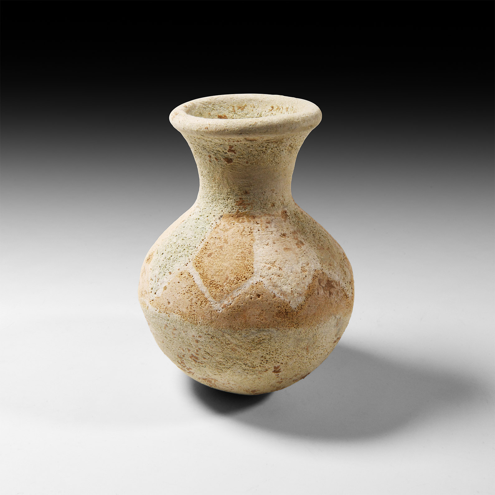 Western Asiatic Ziwiye Faience Vessel