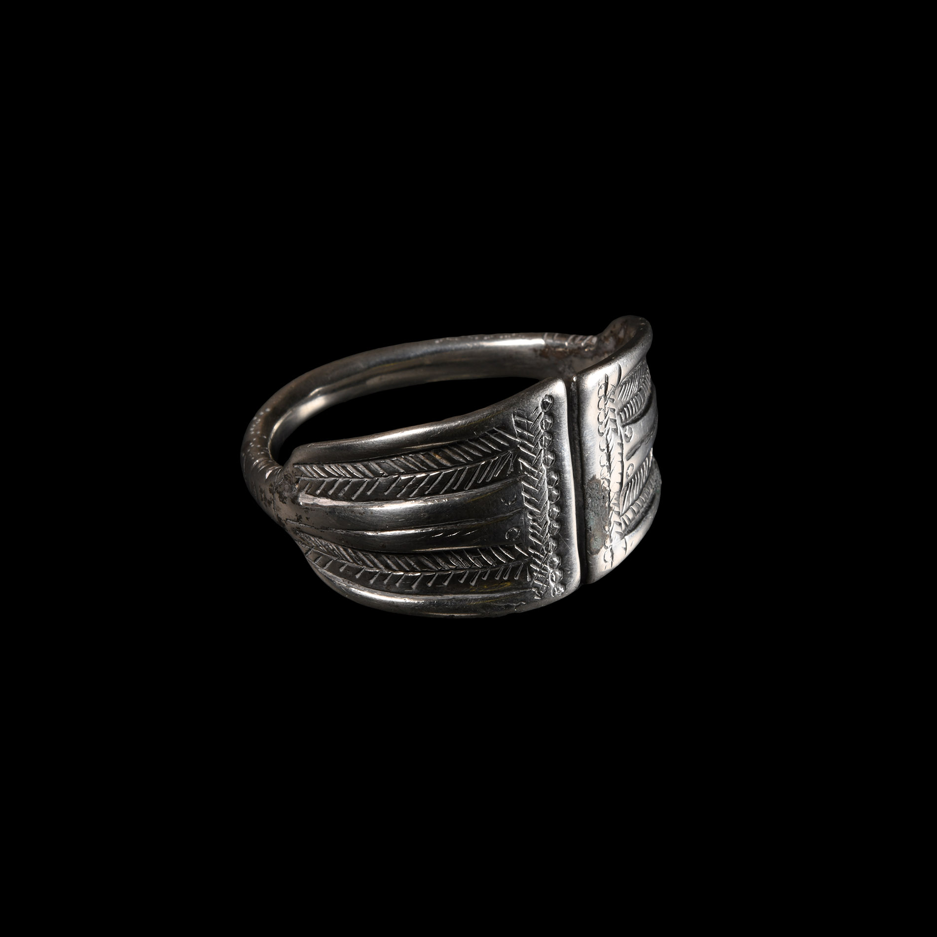 Silver Decorated Bracelet