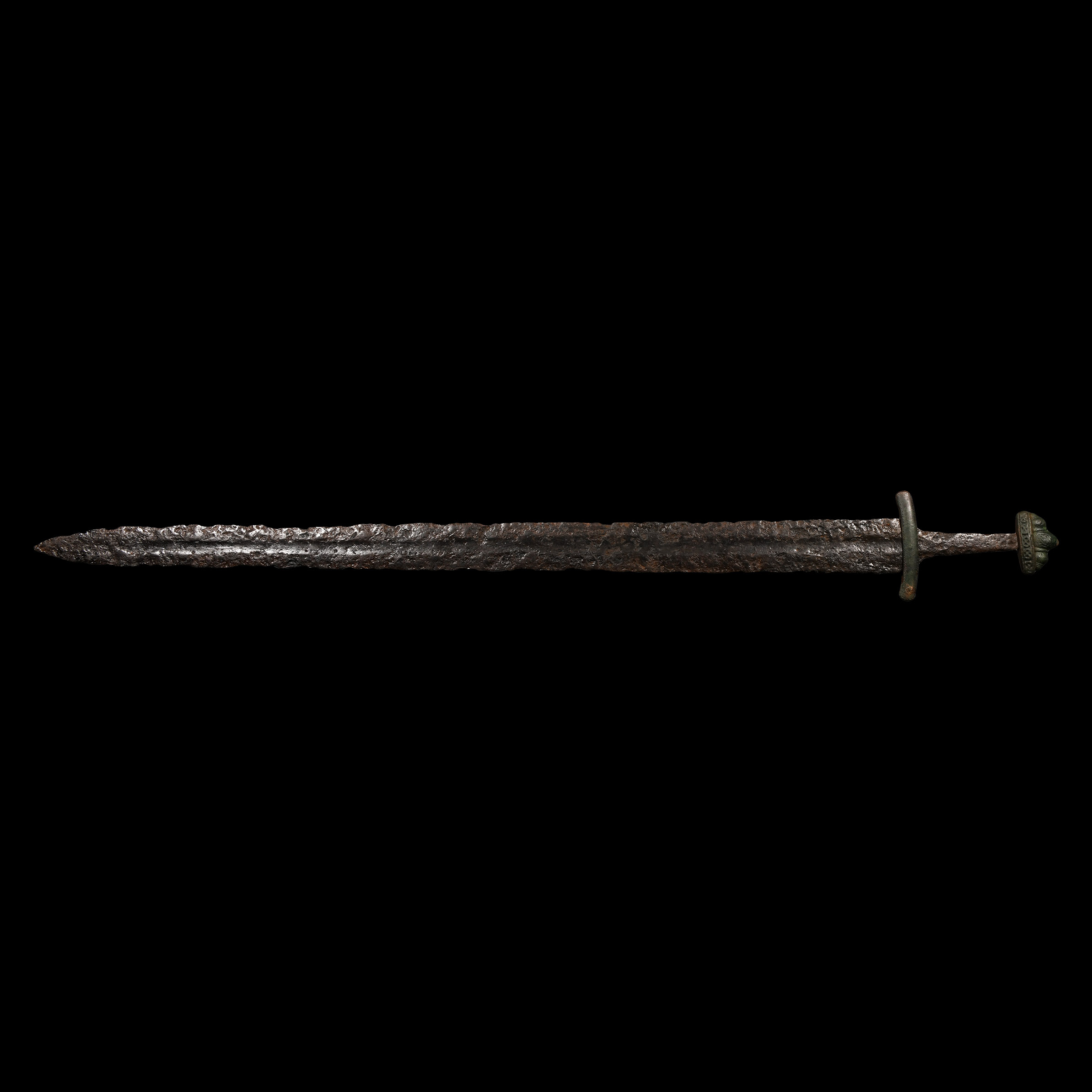 Viking Age Sword with Five-Lobed Pommel