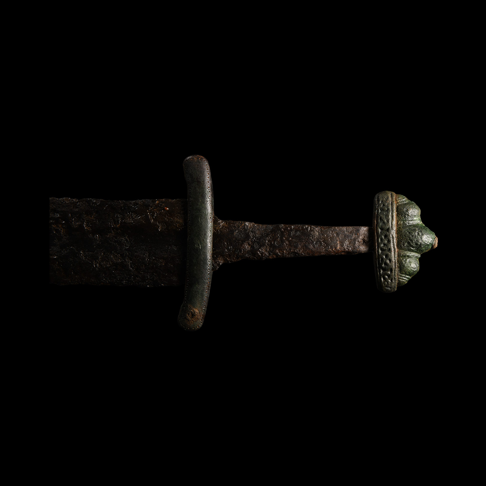Viking Age Sword with Five-Lobed Pommel