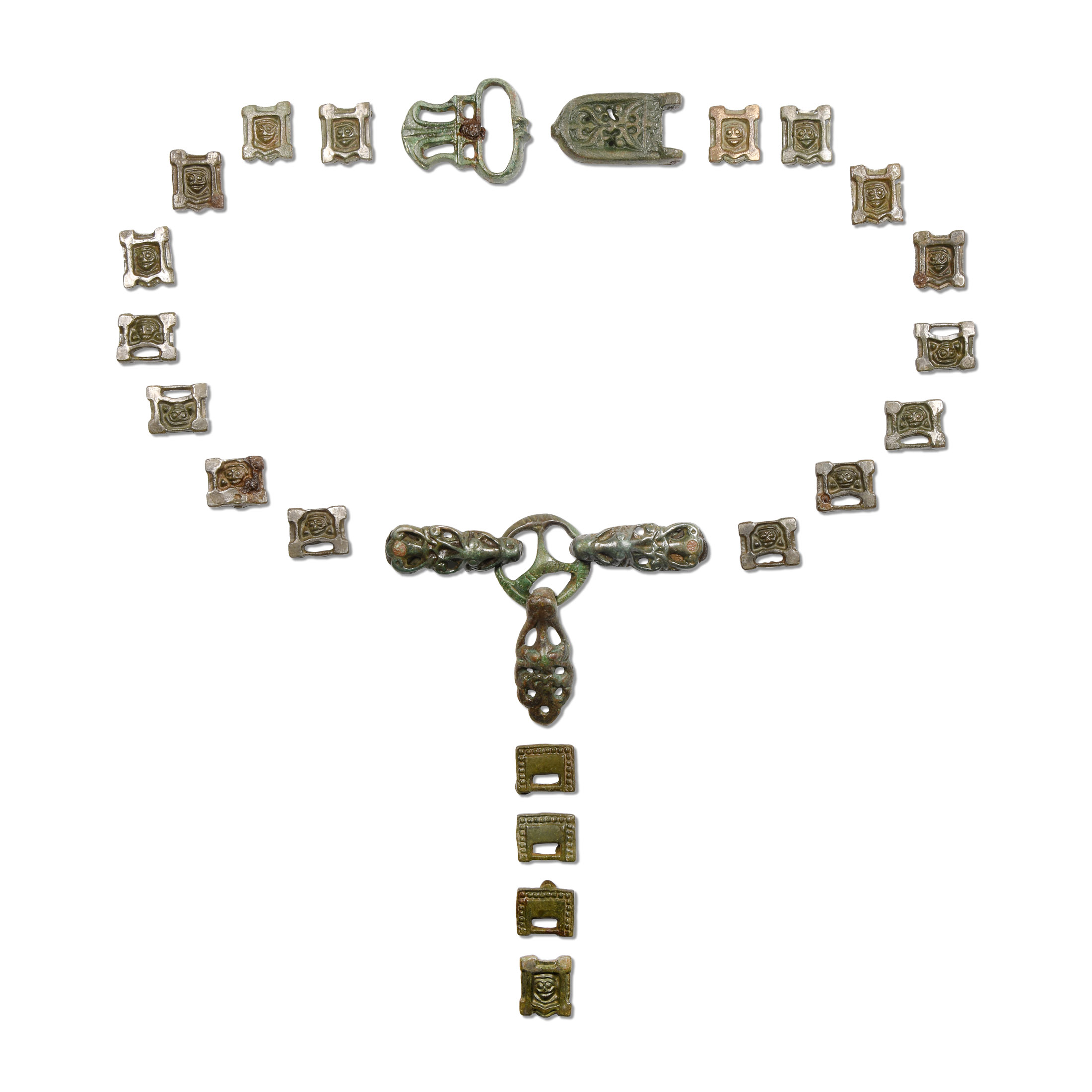 Viking Period Sword Belt Mount Set