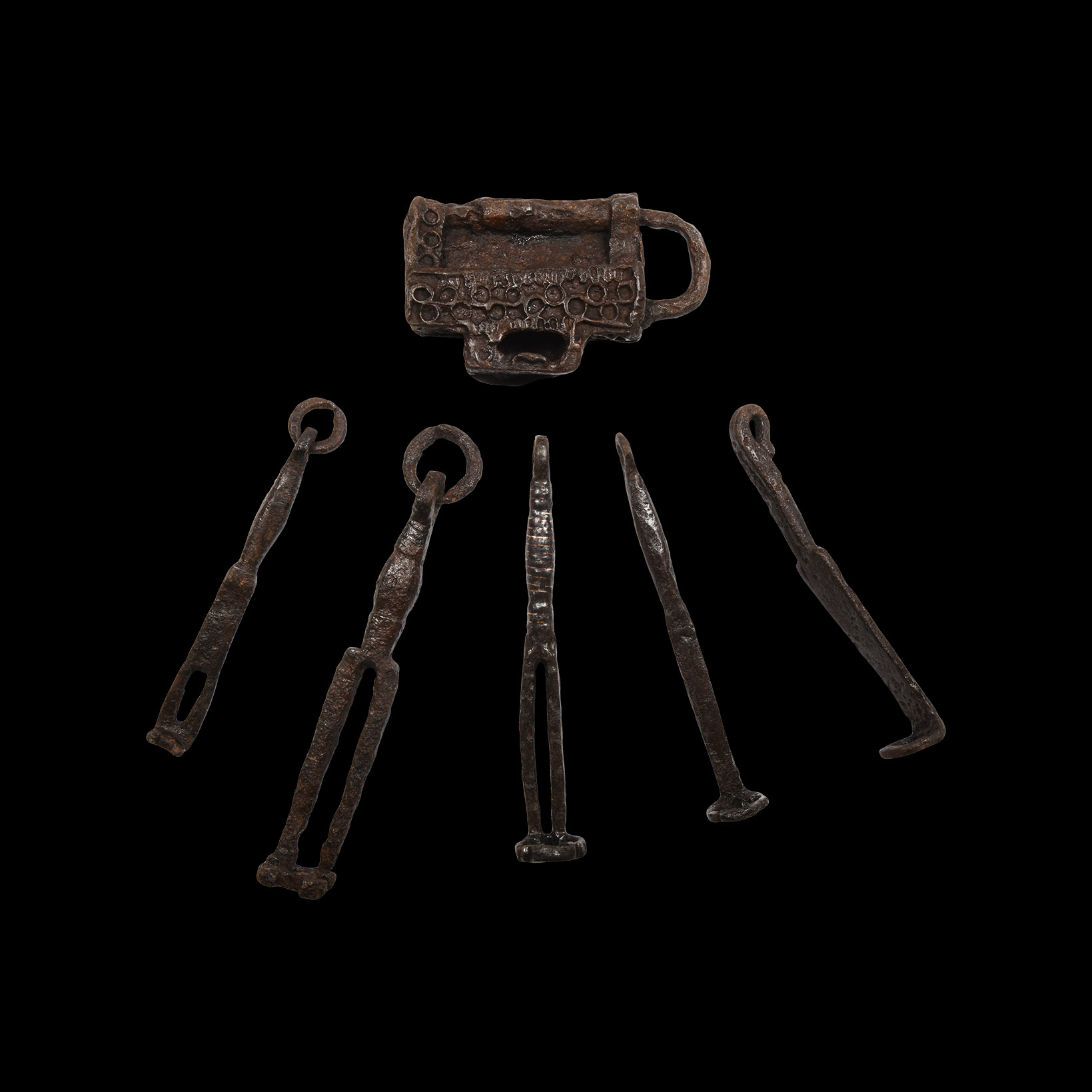 Viking Period Lock and Key Group