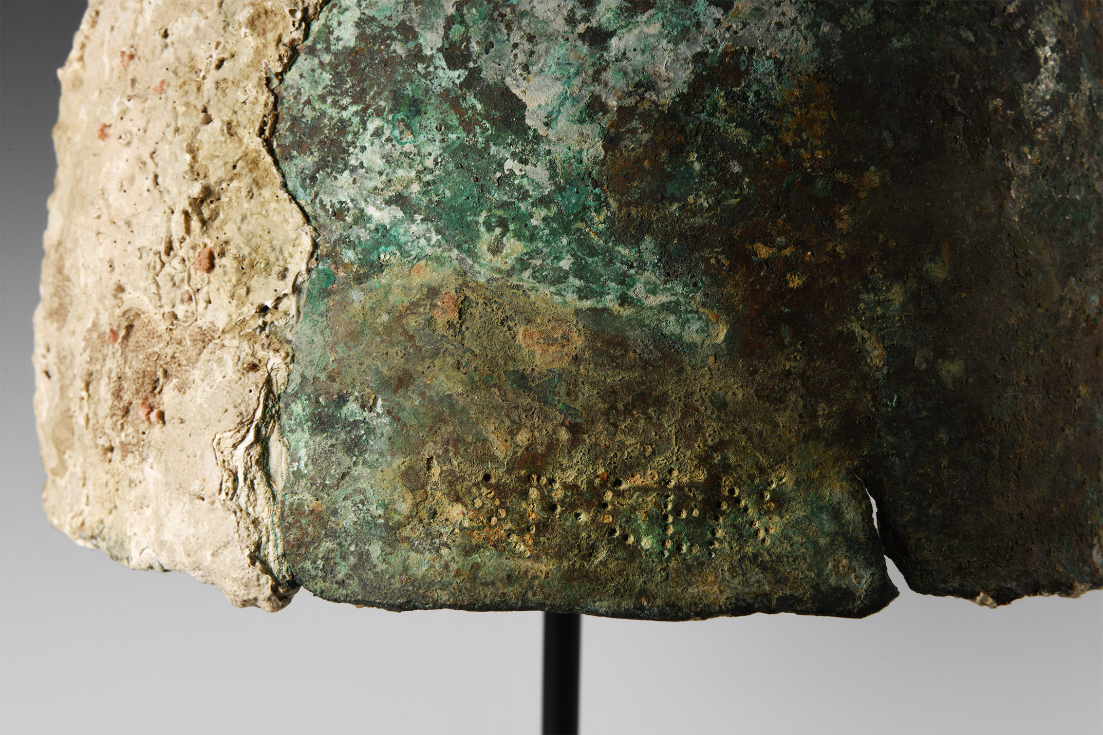 Roman Legionary Helmet with Inscription