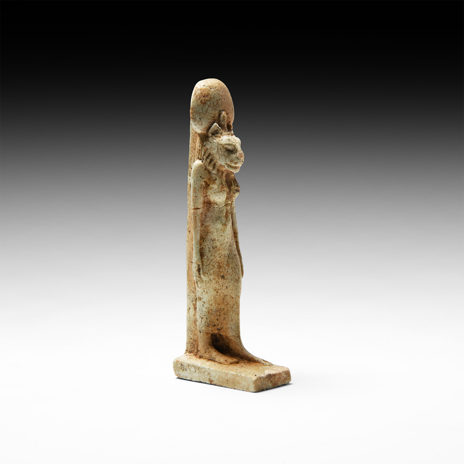 Egyptian Faience Figure of Sekhmet