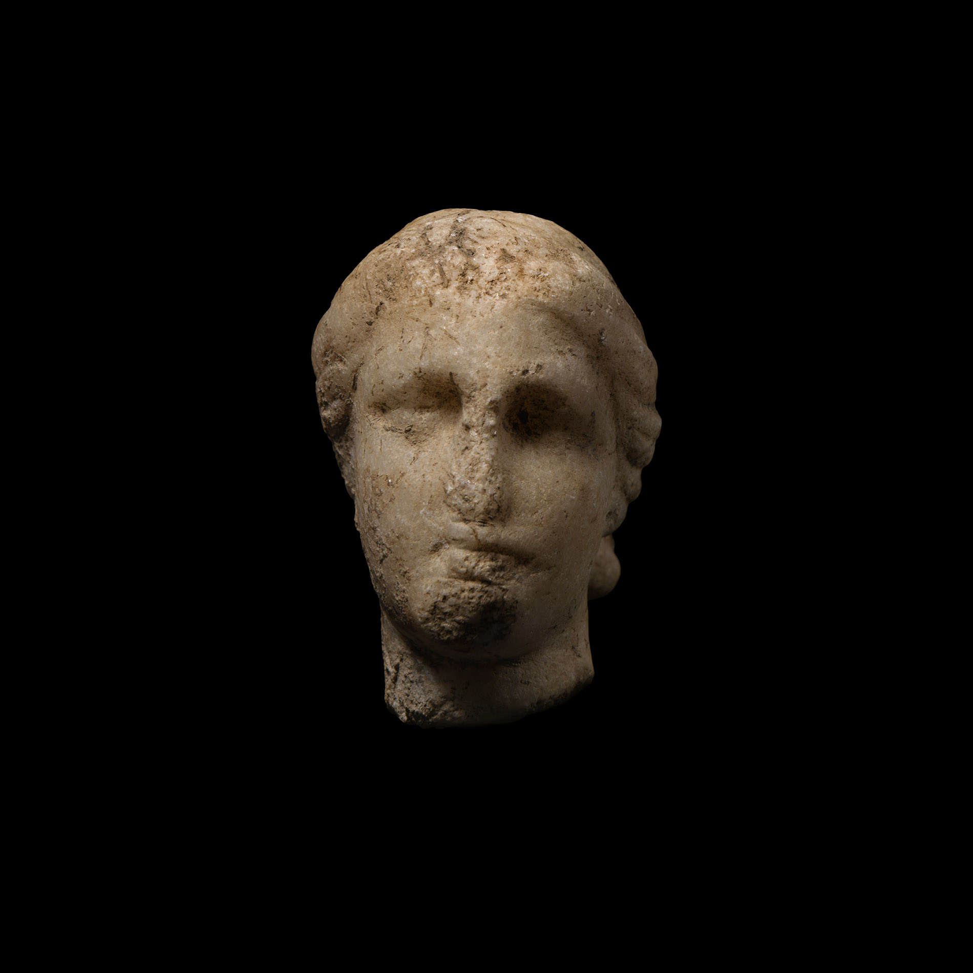 Greek Marble Head of a Female