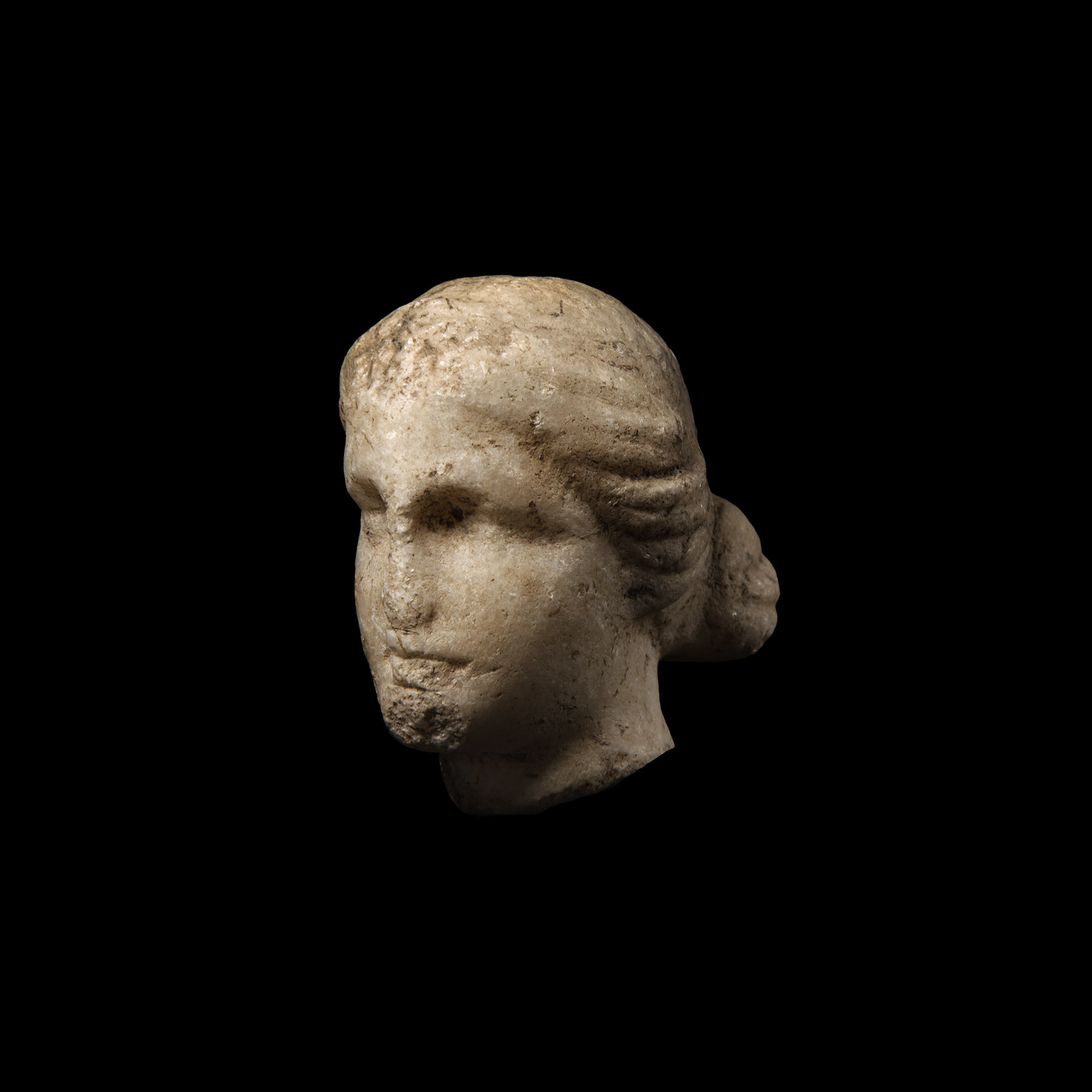 Greek Marble Head of a Female