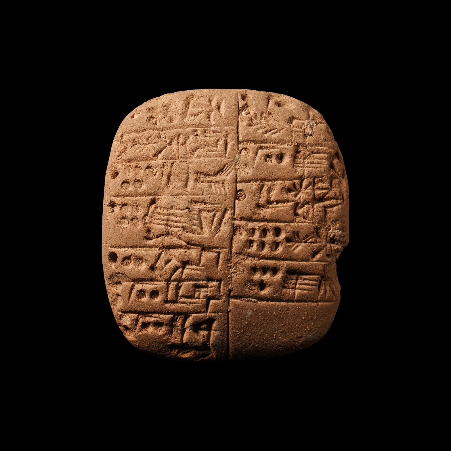 Old Babylonian Pictographic Tablet