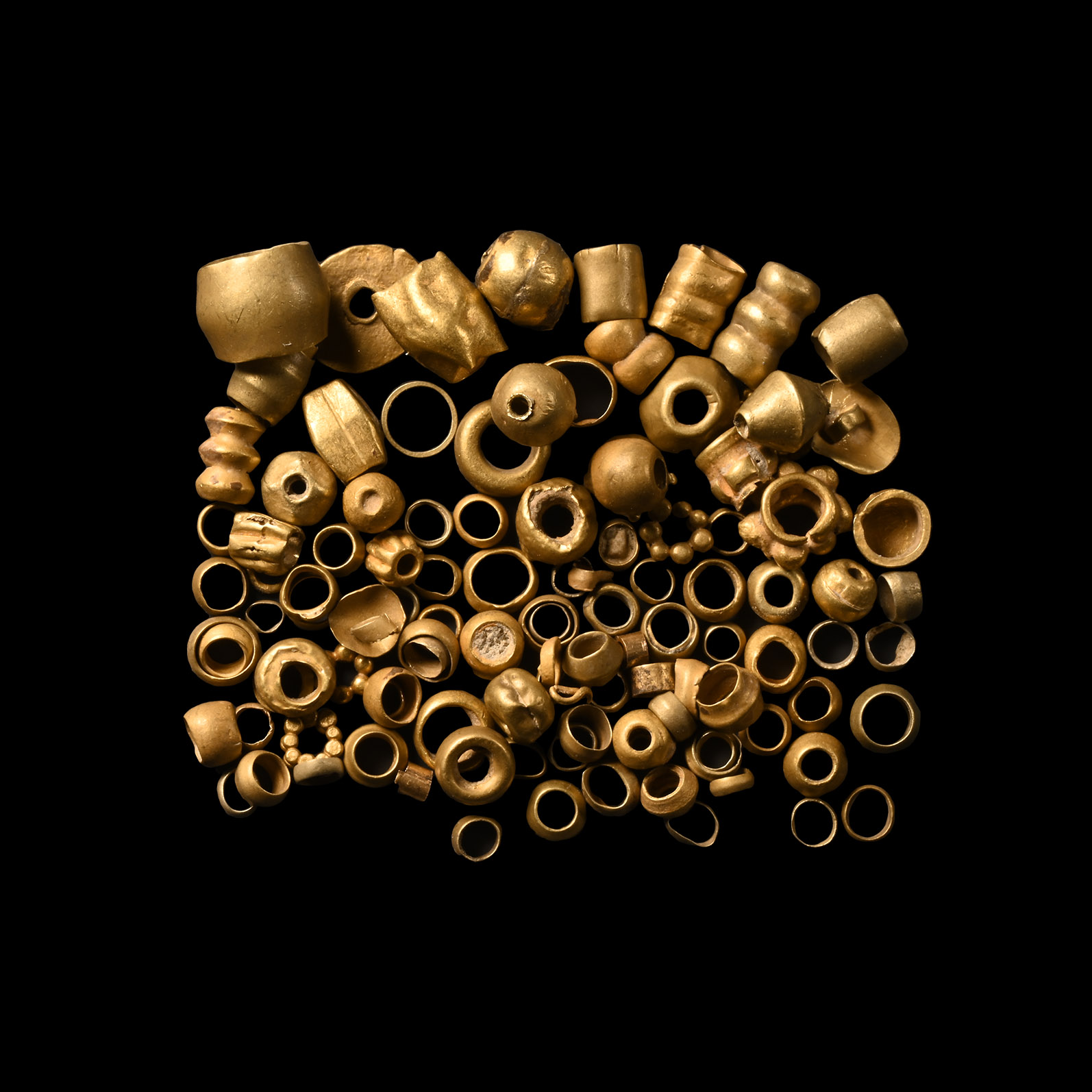Western Asiatic Gold Bead Collection