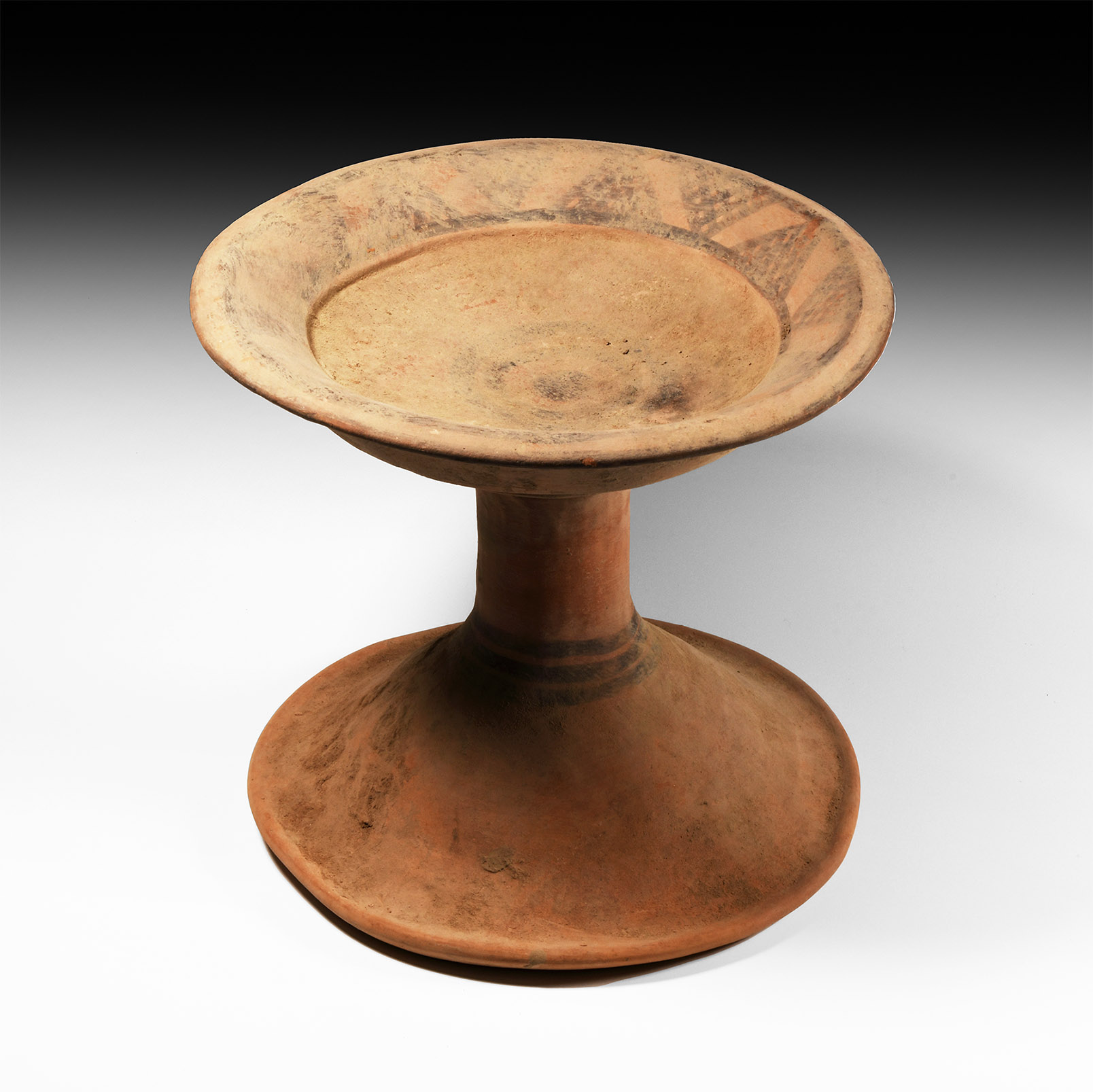 Large Western Asiatic Terracotta Chalice