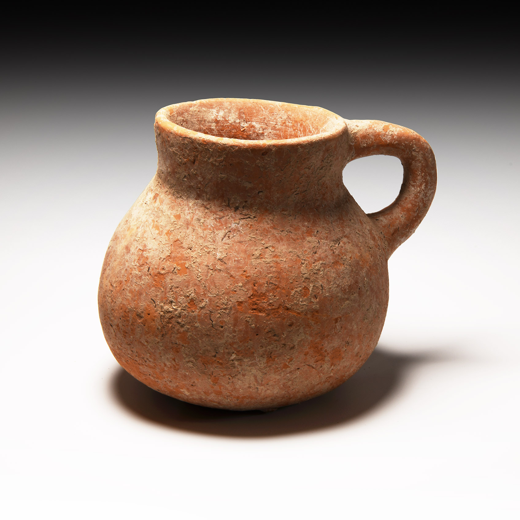 Roman Redware Handled Jug