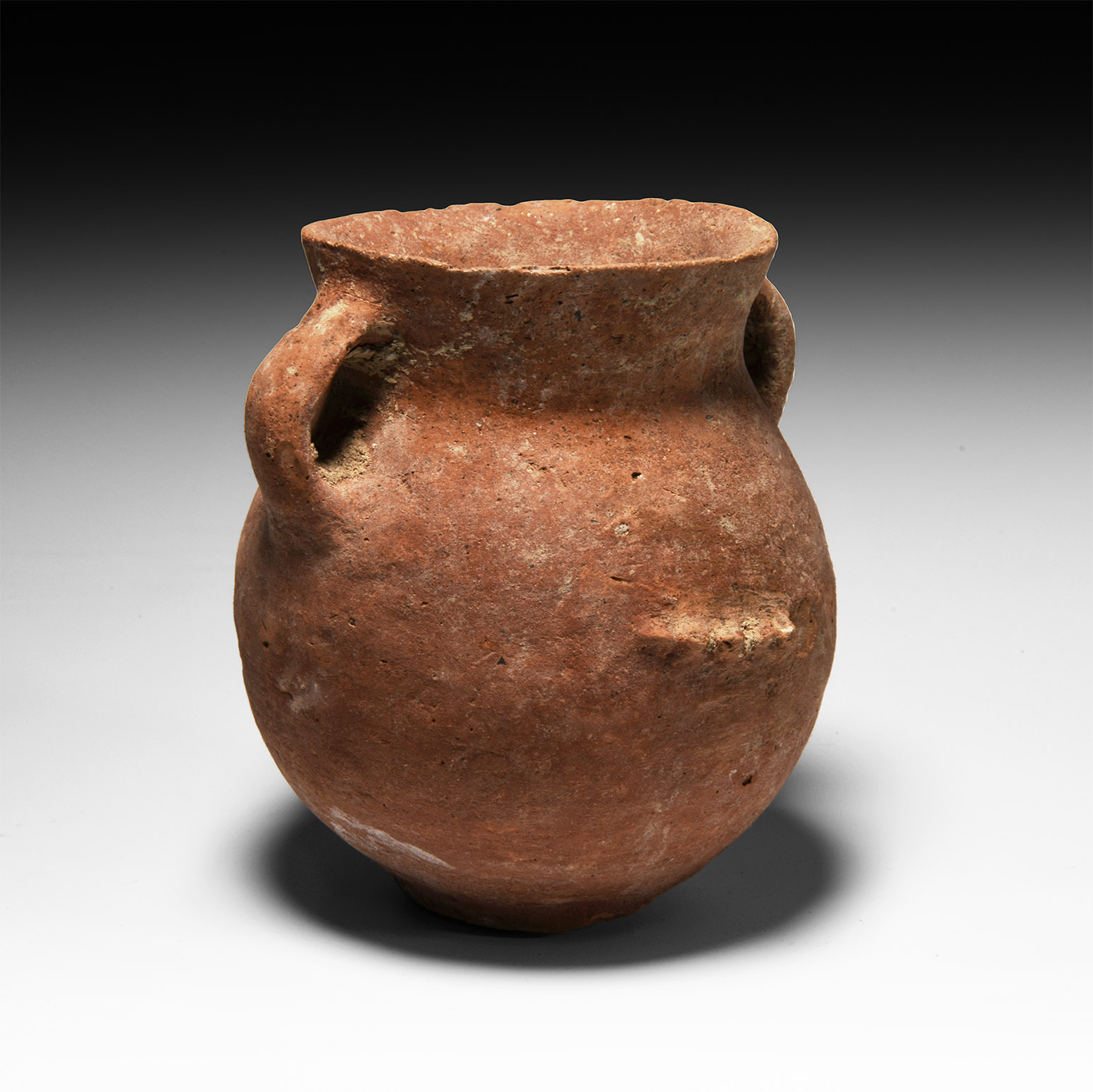 Western Asiatic Trans Jordan Redware Burnished Jar