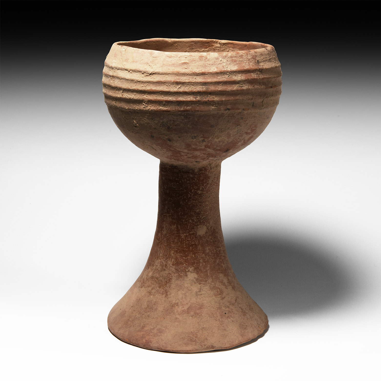 Western Asiatic Large Terracotta Chalice