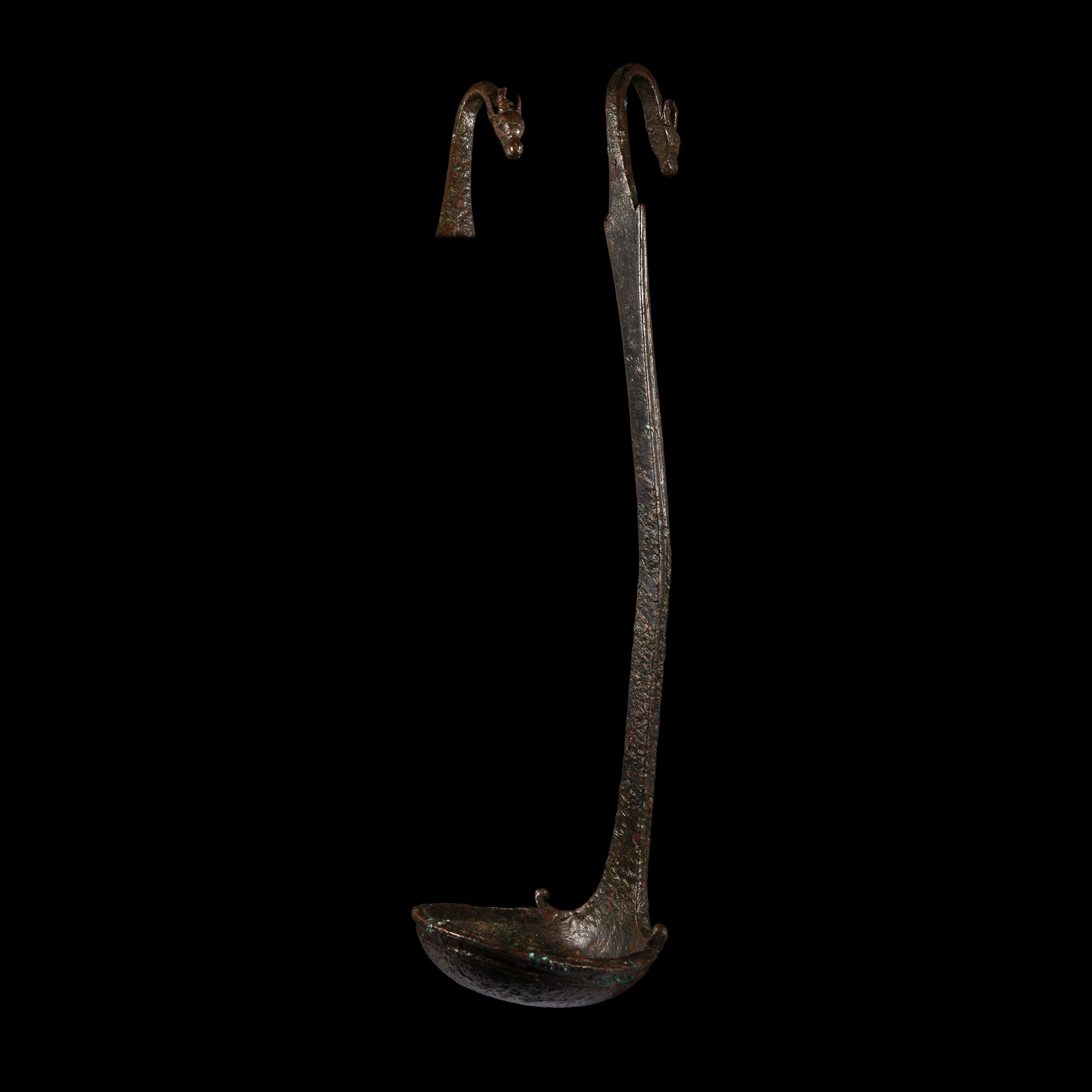 Roman Animal-Headed Ladle