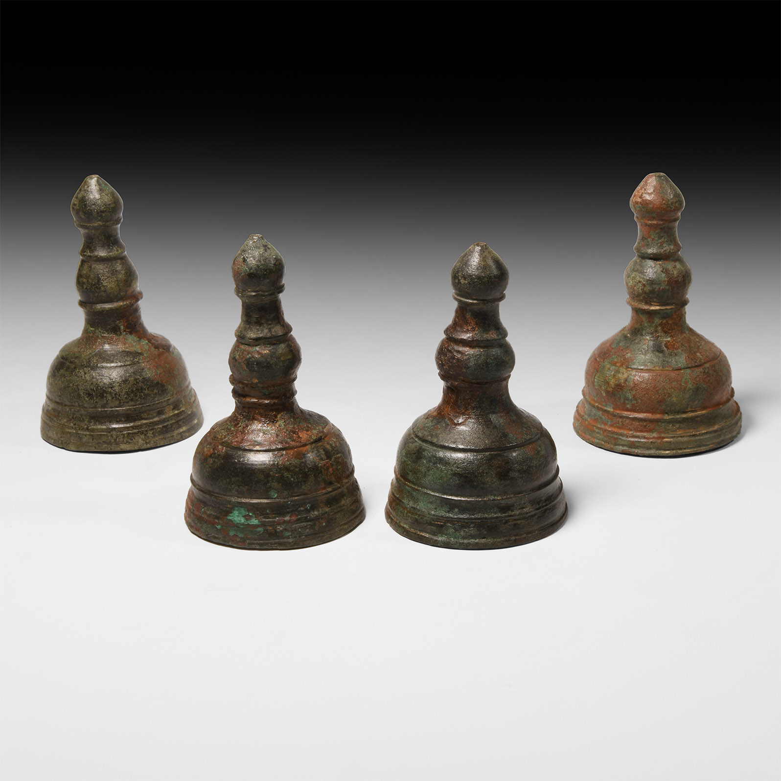 Roman Triclinium Finial Set