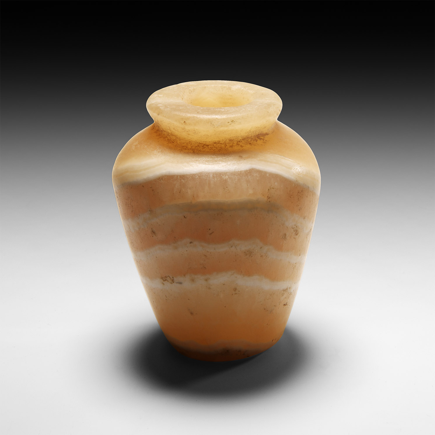 Egyptian Alabaster Vessel