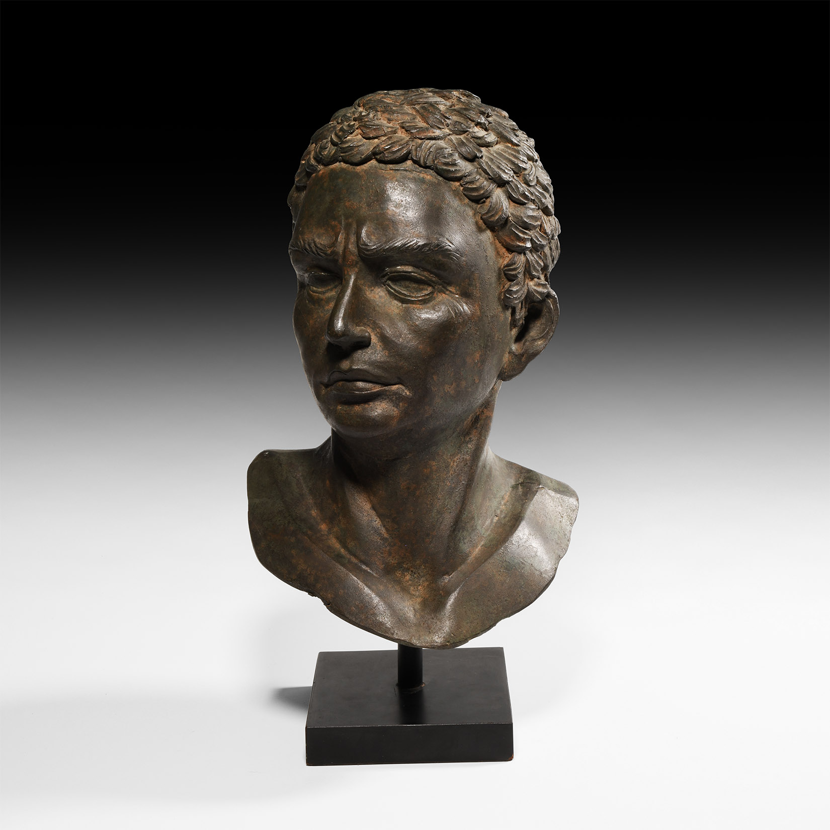 Bronze Head of a Man