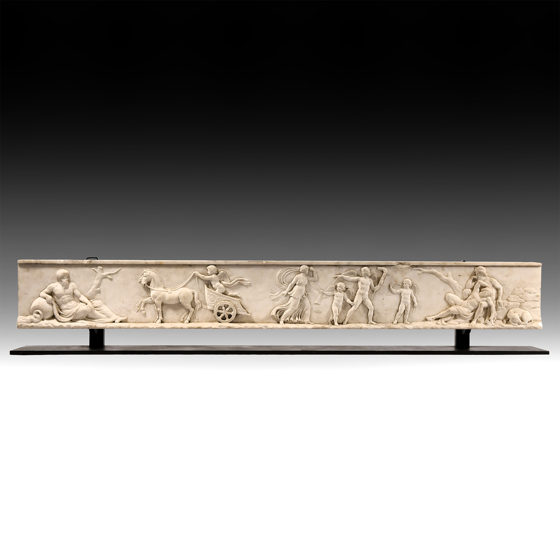 Neoclassical Marble Panel