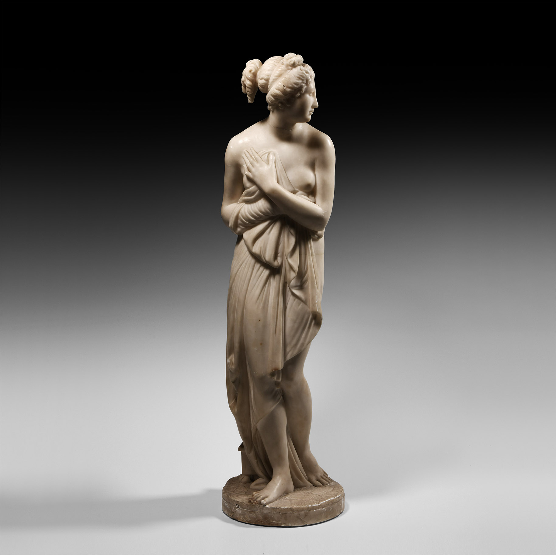 Marble Bathing Venus