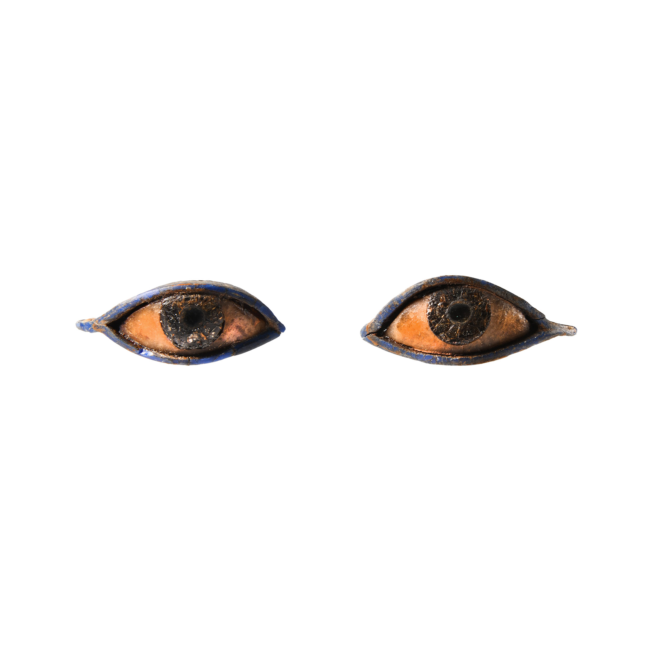 Egyptian Glass Eye Pair